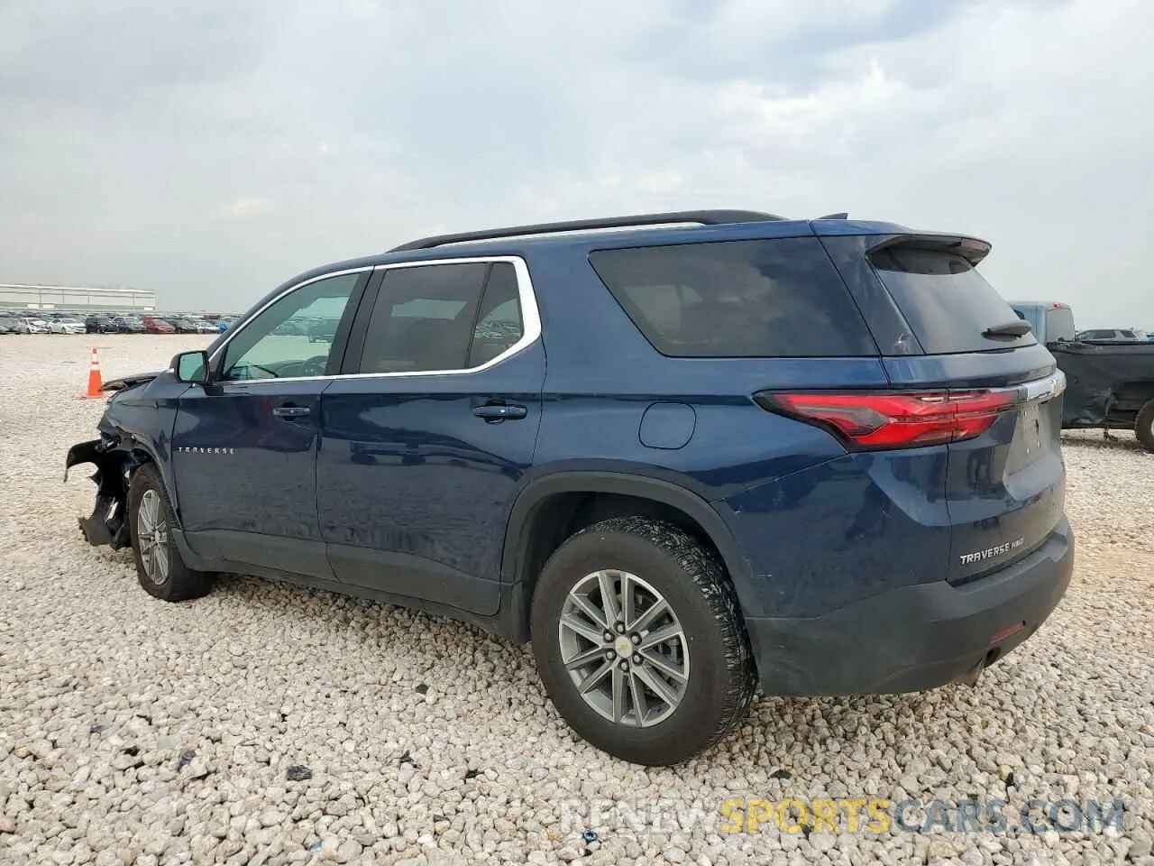 2 Photograph of a damaged car 1GNEVGKW1PJ183101 CHEVROLET TRAVERSE 2023