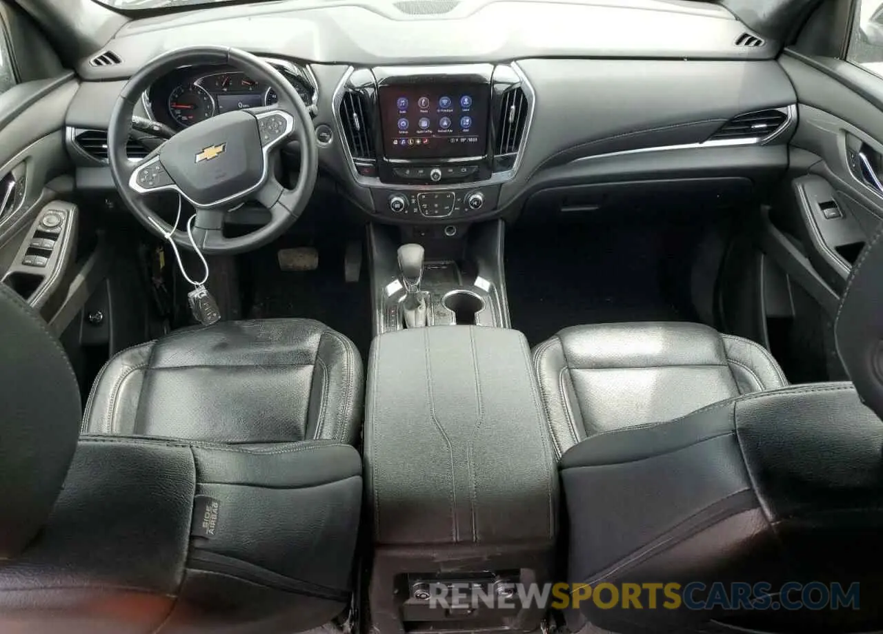 8 Photograph of a damaged car 1GNEVGKW7PJ138650 CHEVROLET TRAVERSE 2023