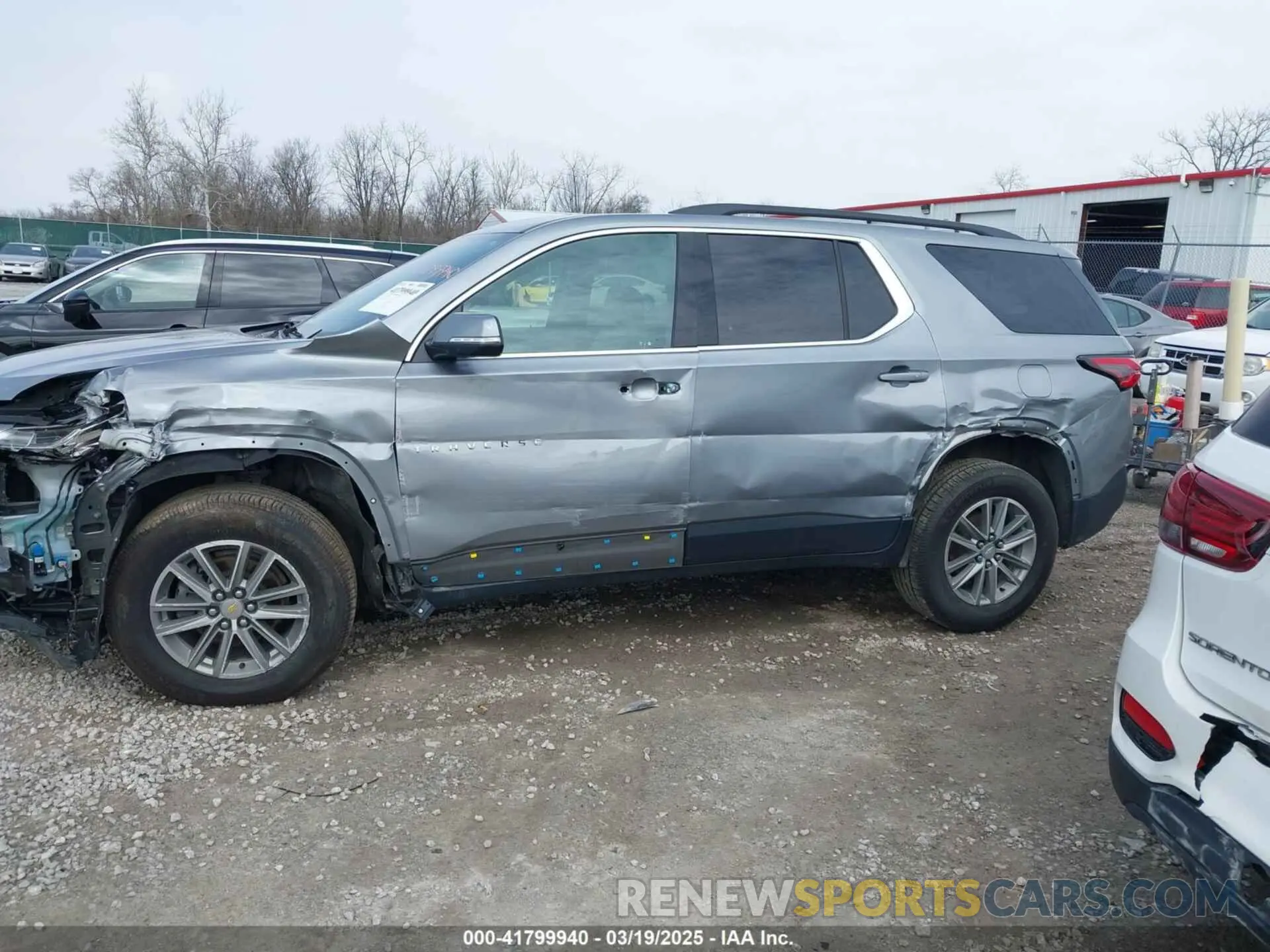 14 Photograph of a damaged car 1GNEVGKW7PJ242071 CHEVROLET TRAVERSE 2023