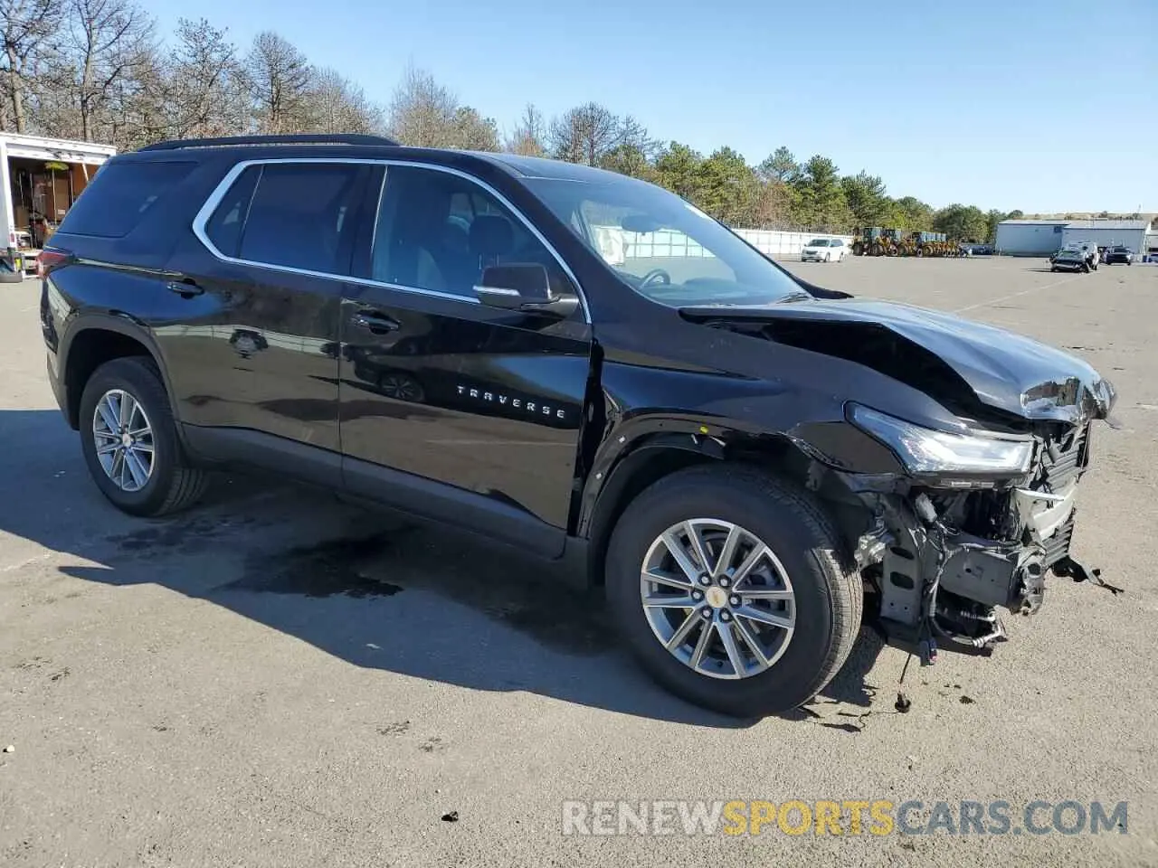 4 Photograph of a damaged car 1GNEVGKW7PJ284787 CHEVROLET TRAVERSE 2023
