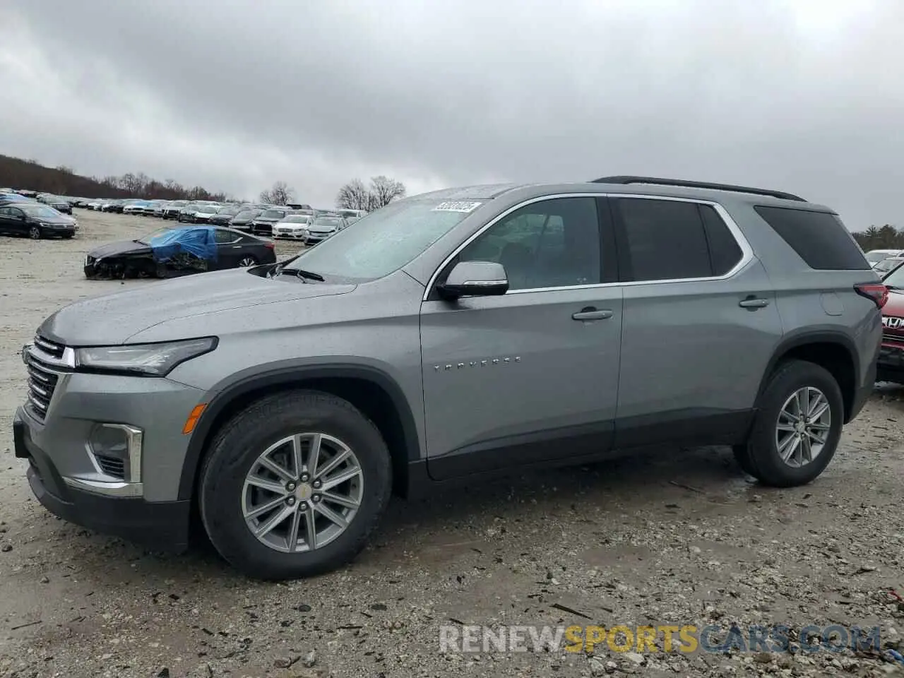 1 Photograph of a damaged car 1GNEVGKW7PJ324561 CHEVROLET TRAVERSE 2023