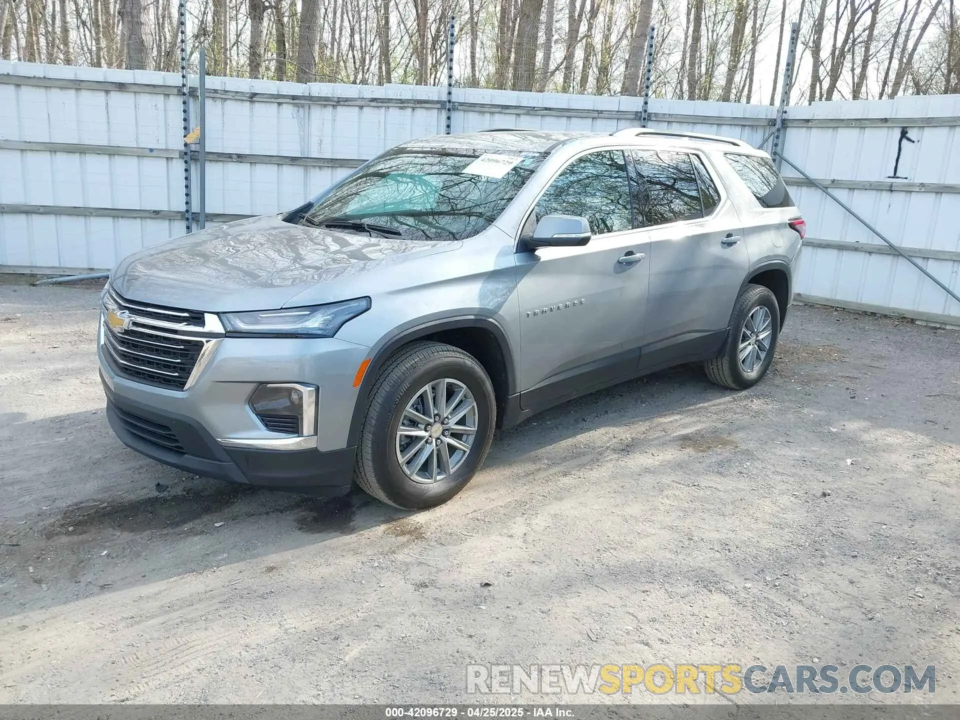 2 Photograph of a damaged car 1GNEVGKW7PJ324625 CHEVROLET TRAVERSE 2023