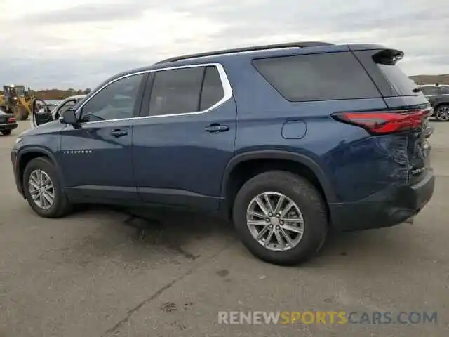 2 Photograph of a damaged car 1GNEVGKW8PJ162858 CHEVROLET TRAVERSE 2023