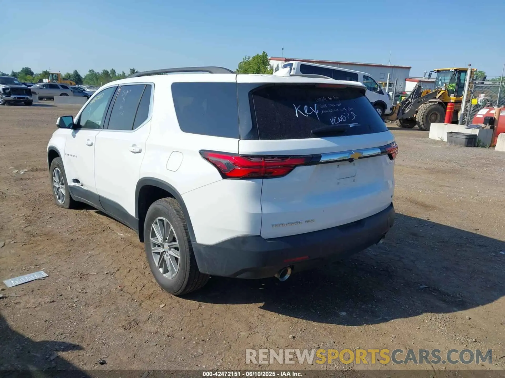 3 Photograph of a damaged car 1GNEVGKW9PJ144823 CHEVROLET TRAVERSE 2023