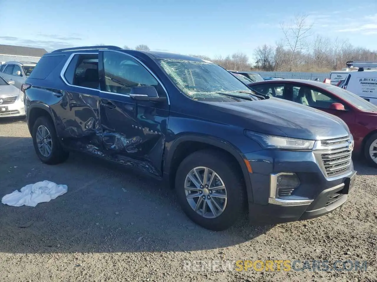 4 Photograph of a damaged car 1GNEVGKW9PJ145972 CHEVROLET TRAVERSE 2023