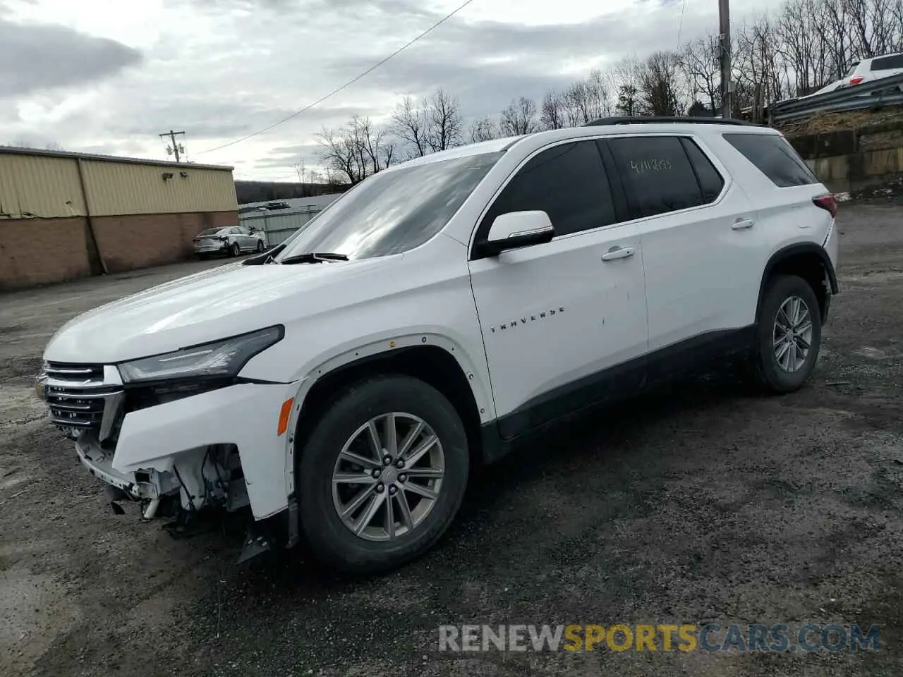 1 Photograph of a damaged car 1GNEVHKW0PJ152234 CHEVROLET TRAVERSE 2023