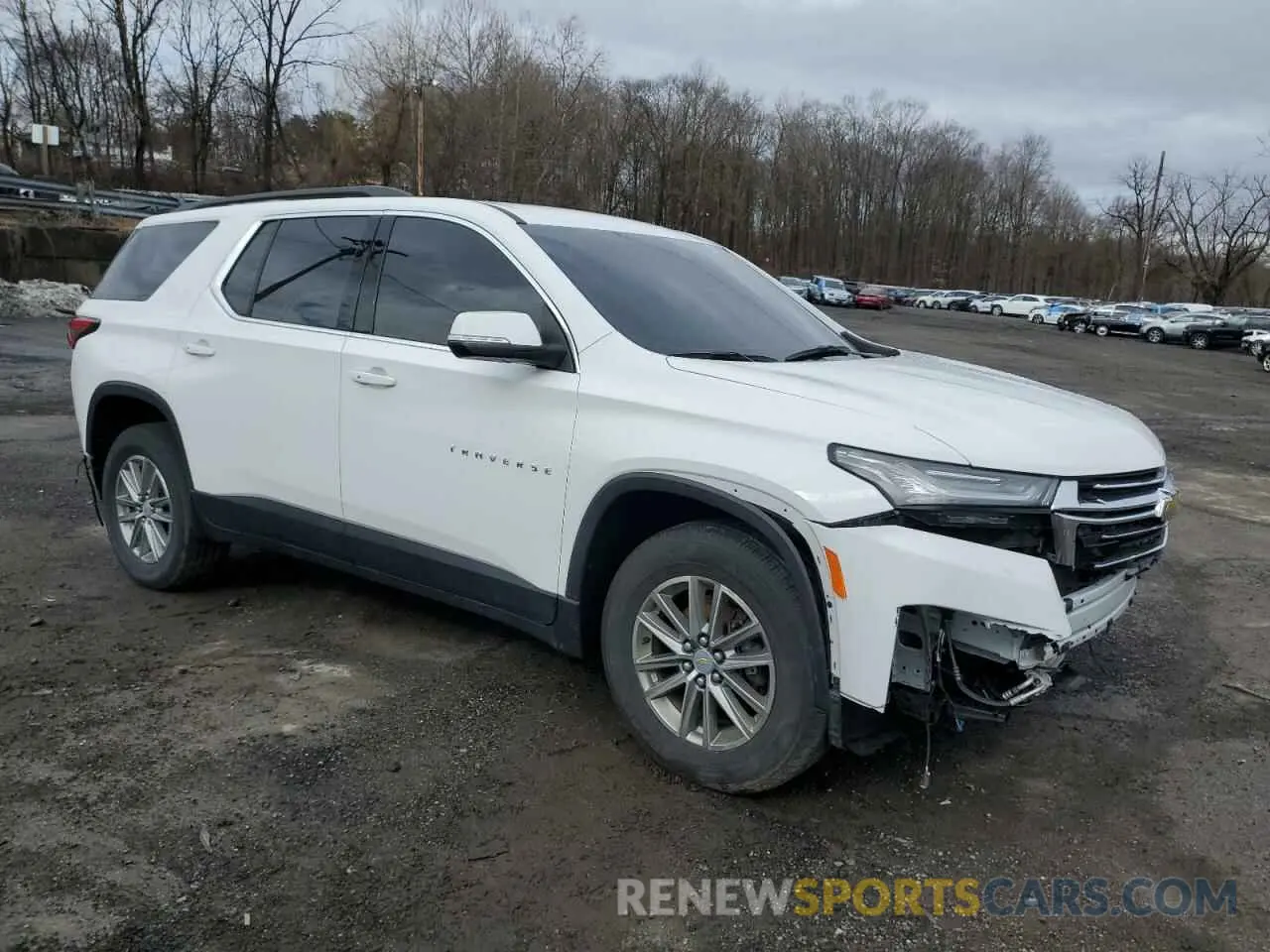 4 Photograph of a damaged car 1GNEVHKW0PJ152234 CHEVROLET TRAVERSE 2023