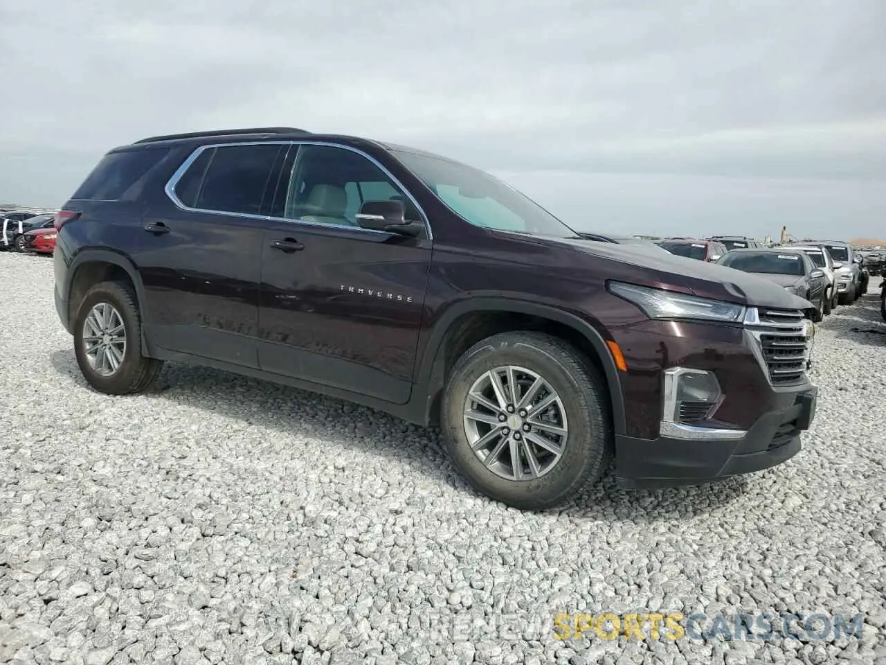 4 Photograph of a damaged car 1GNEVHKW1PJ170001 CHEVROLET TRAVERSE 2023