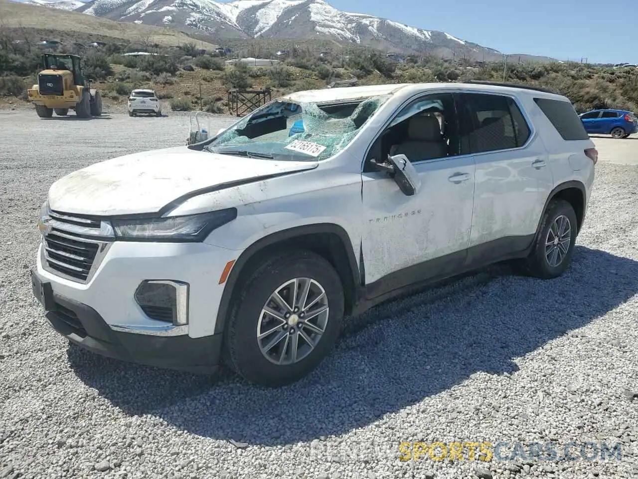 1 Photograph of a damaged car 1GNEVHKW2PJ191164 CHEVROLET TRAVERSE 2023