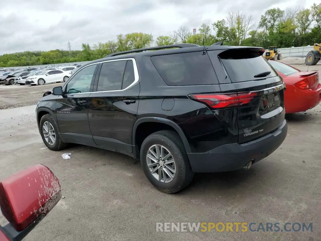 2 Photograph of a damaged car 1GNEVHKW5PJ171779 CHEVROLET TRAVERSE 2023