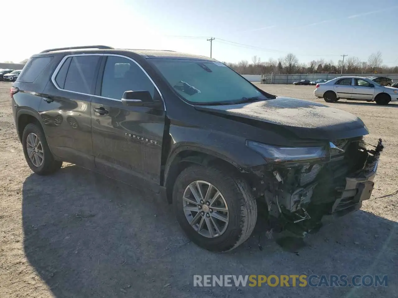 4 Photograph of a damaged car 1GNEVHKW7PJ229021 CHEVROLET TRAVERSE 2023