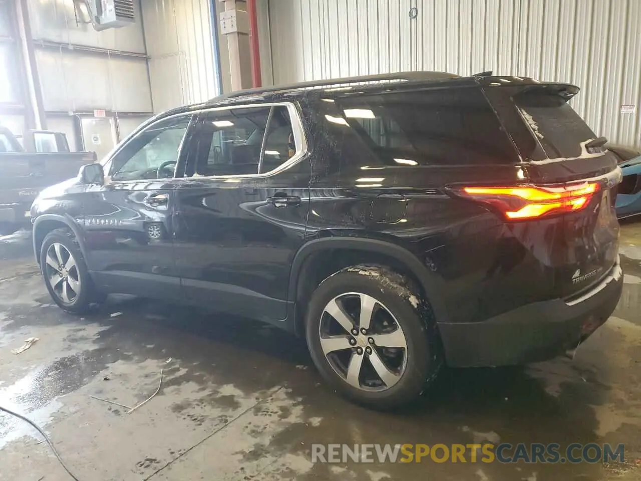 2 Photograph of a damaged car 1GNEVHKW8PJ192481 CHEVROLET TRAVERSE 2023