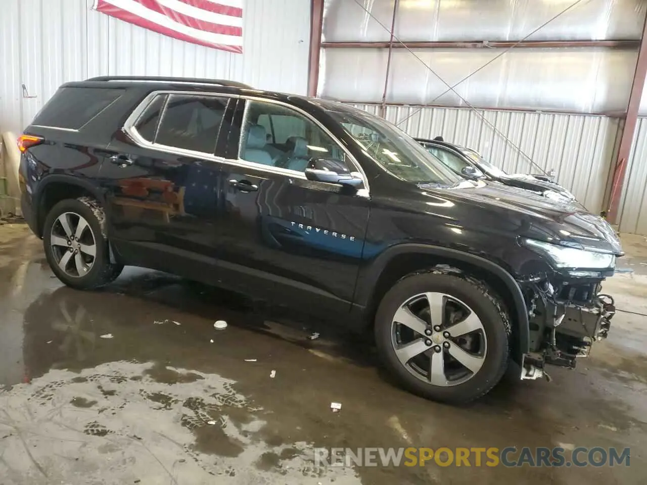 4 Photograph of a damaged car 1GNEVHKW8PJ192481 CHEVROLET TRAVERSE 2023