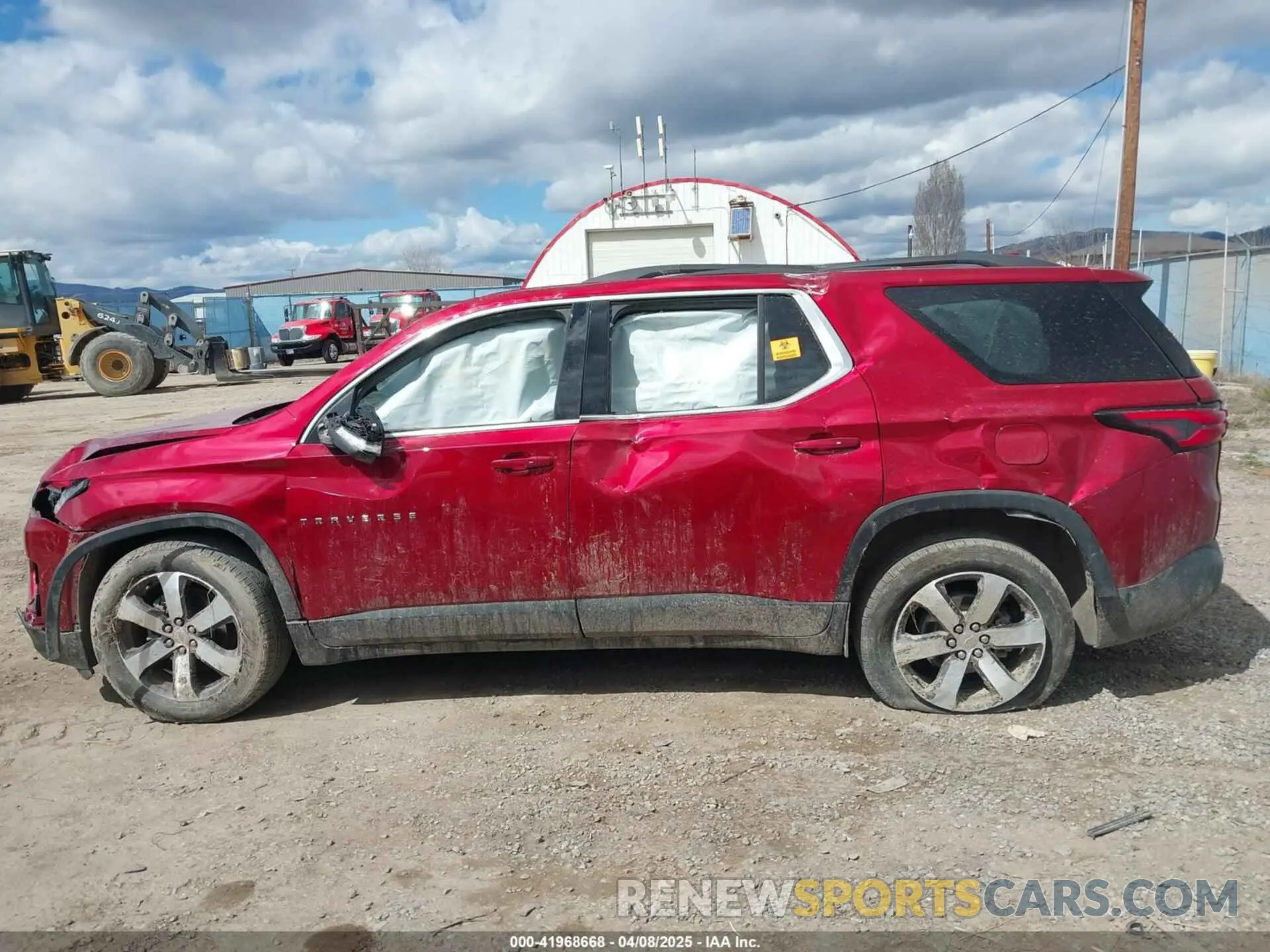 14 Photograph of a damaged car 1GNEVHKWXPJ298401 CHEVROLET TRAVERSE 2023