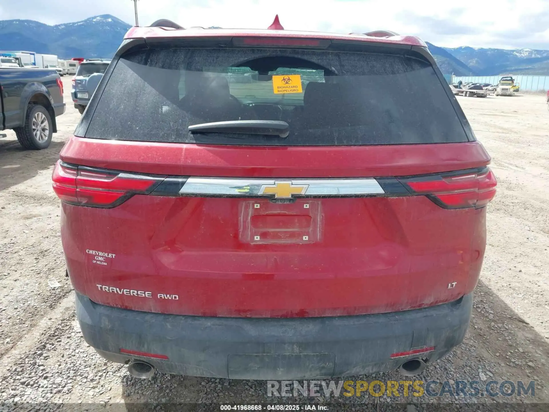 16 Photograph of a damaged car 1GNEVHKWXPJ298401 CHEVROLET TRAVERSE 2023