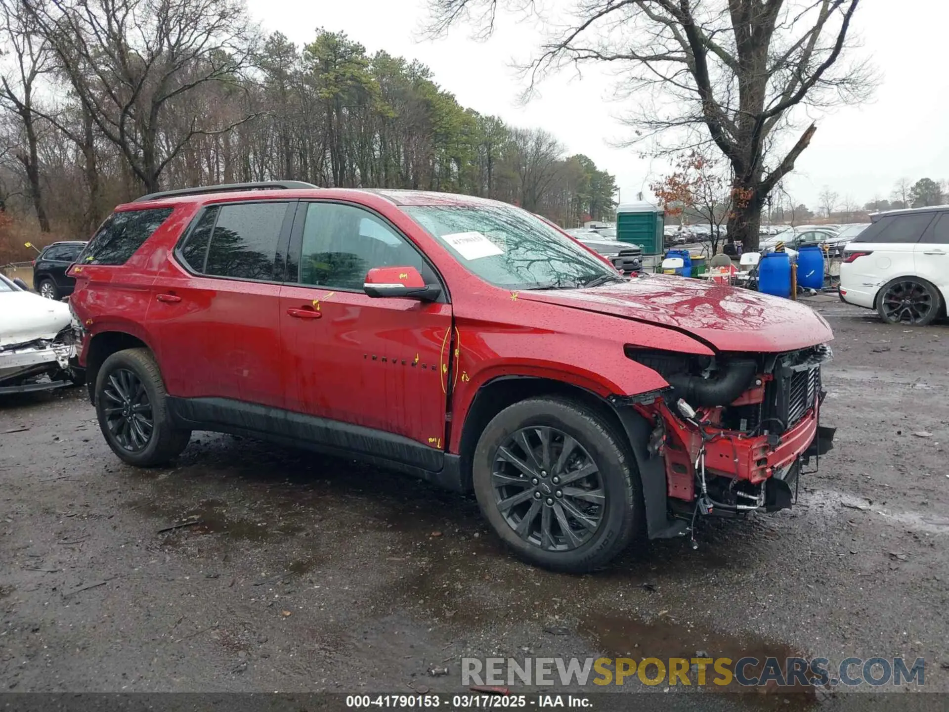 13 Photograph of a damaged car 1GNEVJKW3PJ221490 CHEVROLET TRAVERSE 2023