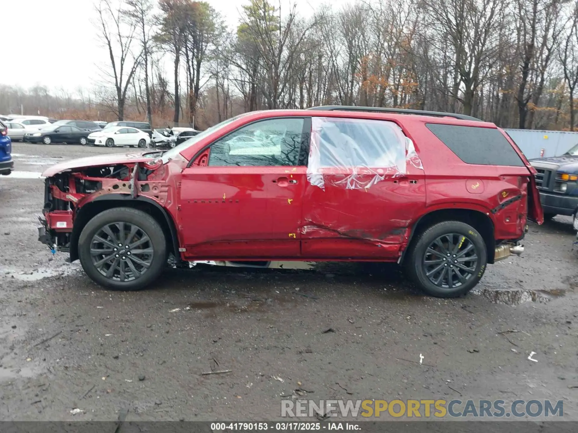 14 Photograph of a damaged car 1GNEVJKW3PJ221490 CHEVROLET TRAVERSE 2023