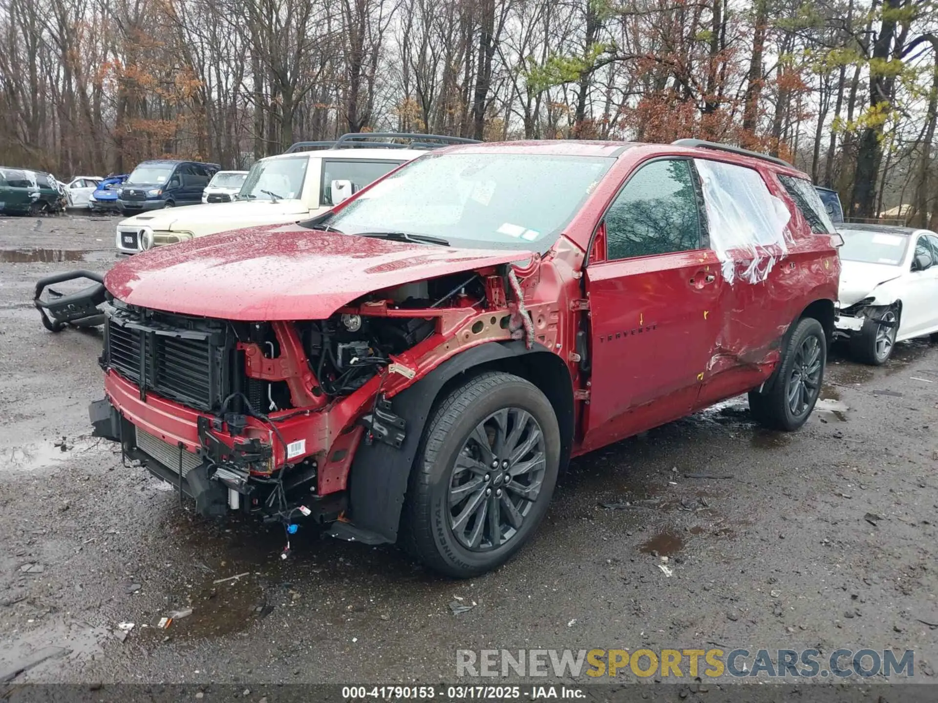 6 Photograph of a damaged car 1GNEVJKW3PJ221490 CHEVROLET TRAVERSE 2023