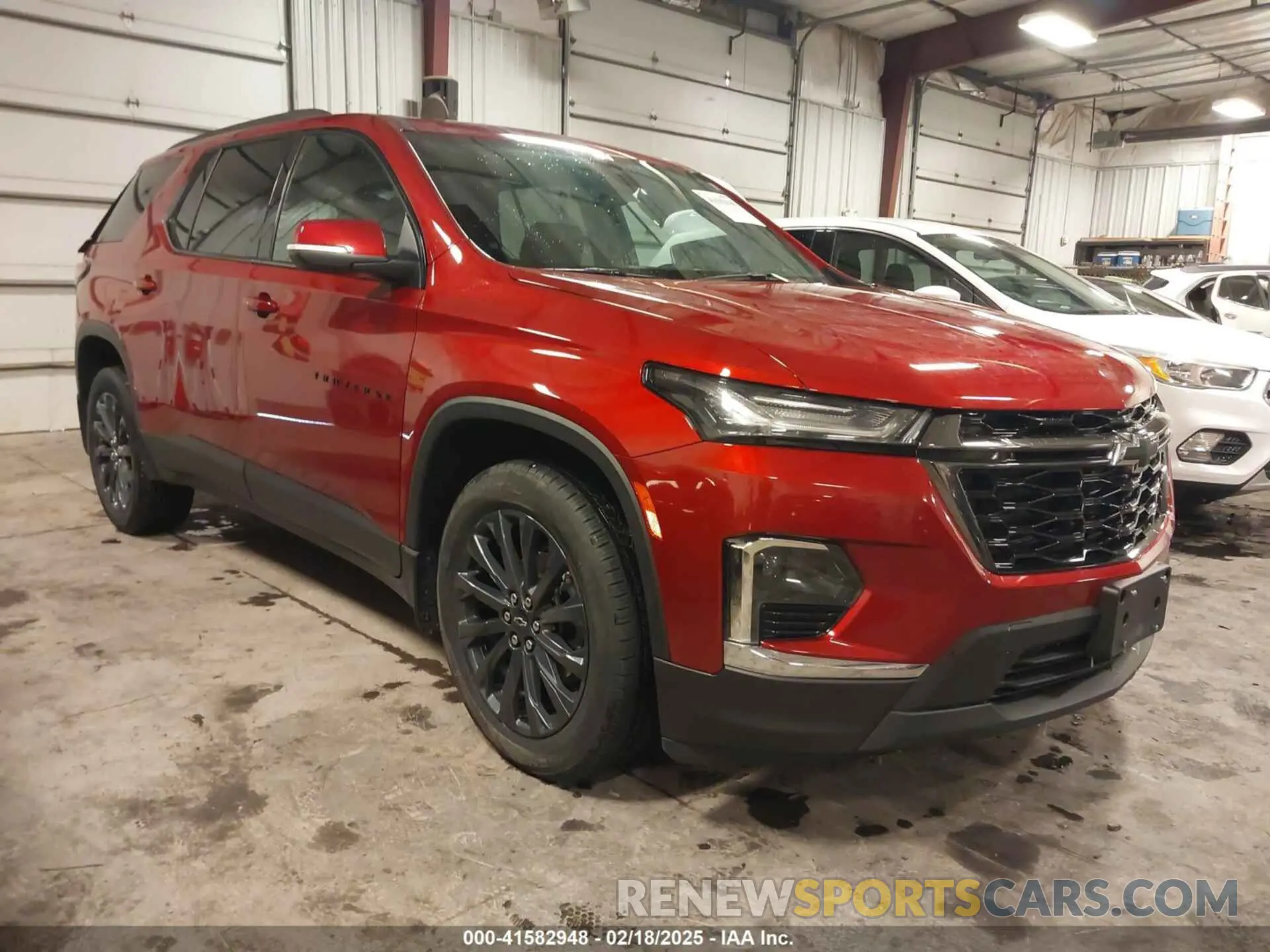 1 Photograph of a damaged car 1GNEVJKW4PJ187303 CHEVROLET TRAVERSE 2023