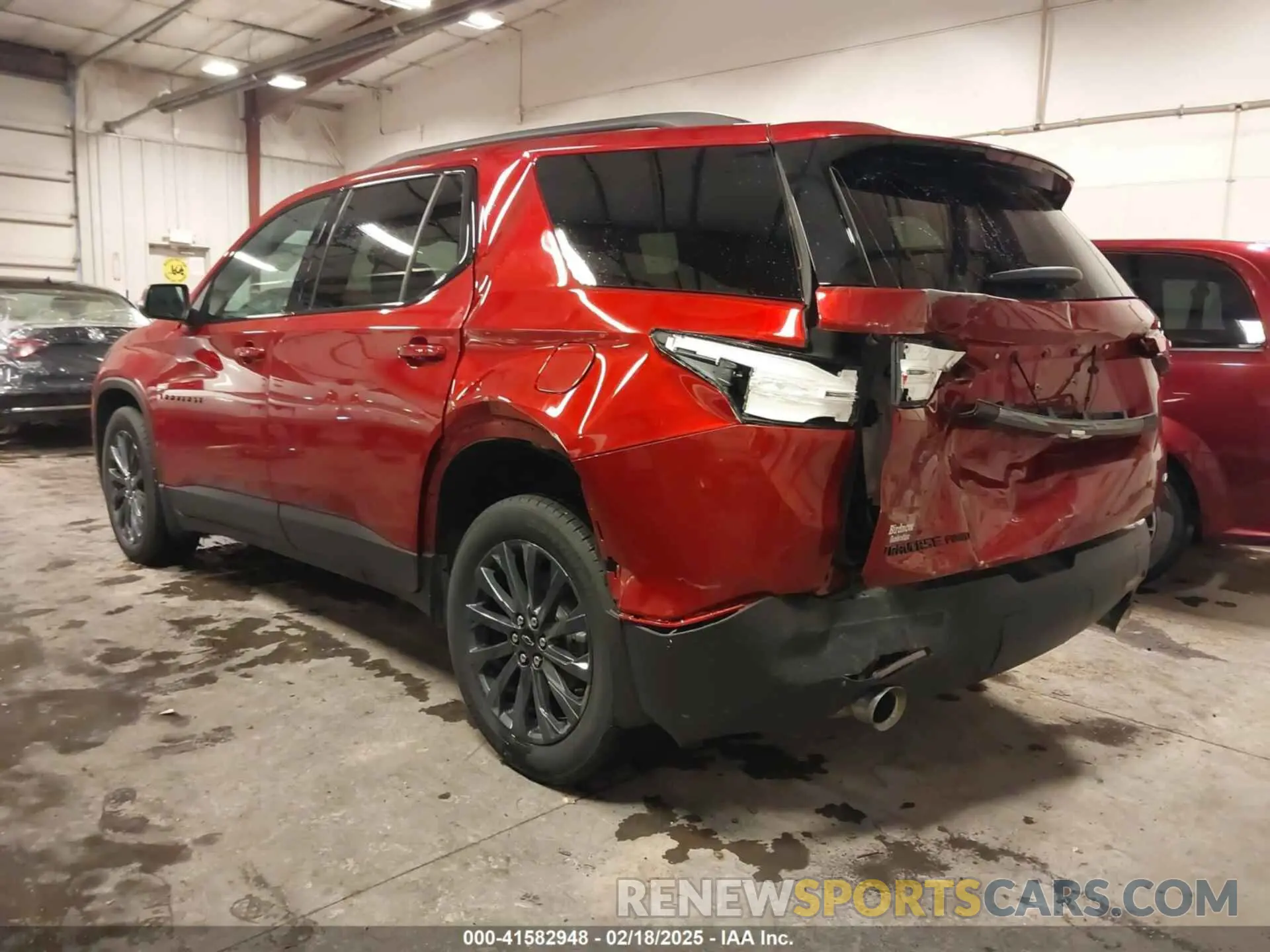 3 Photograph of a damaged car 1GNEVJKW4PJ187303 CHEVROLET TRAVERSE 2023