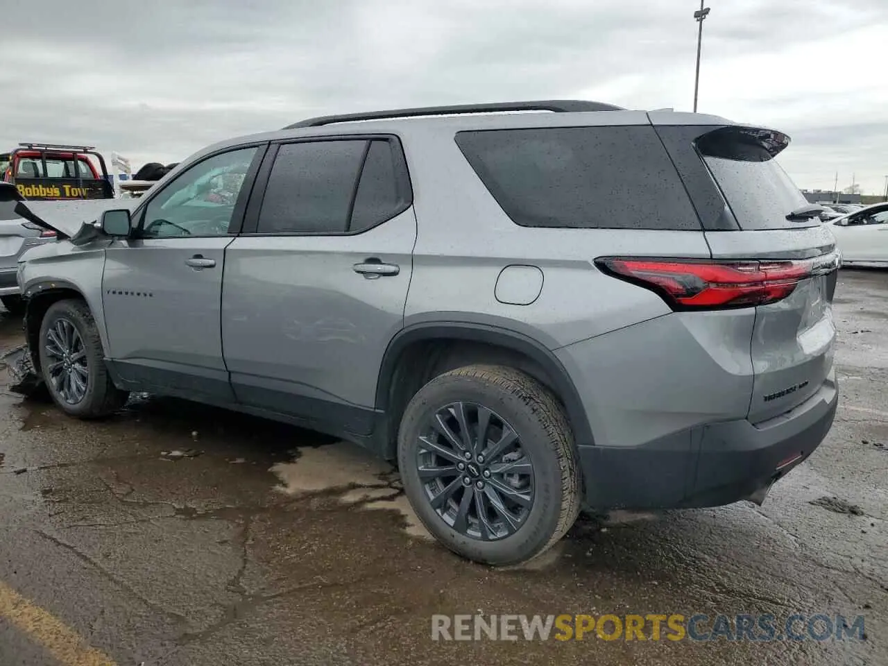 2 Photograph of a damaged car 1GNEVJKW4PJ294769 CHEVROLET TRAVERSE 2023