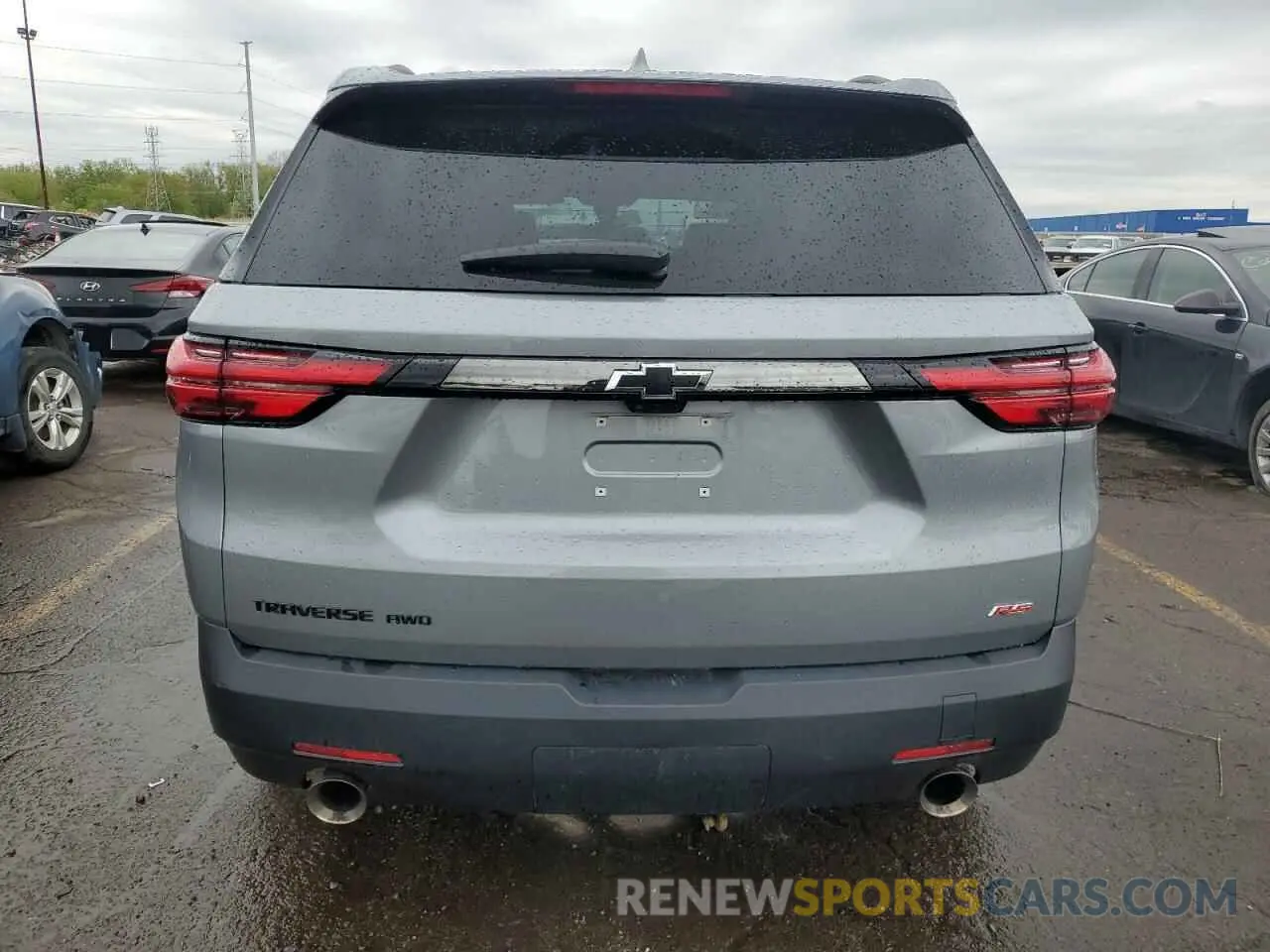 6 Photograph of a damaged car 1GNEVJKW4PJ294769 CHEVROLET TRAVERSE 2023