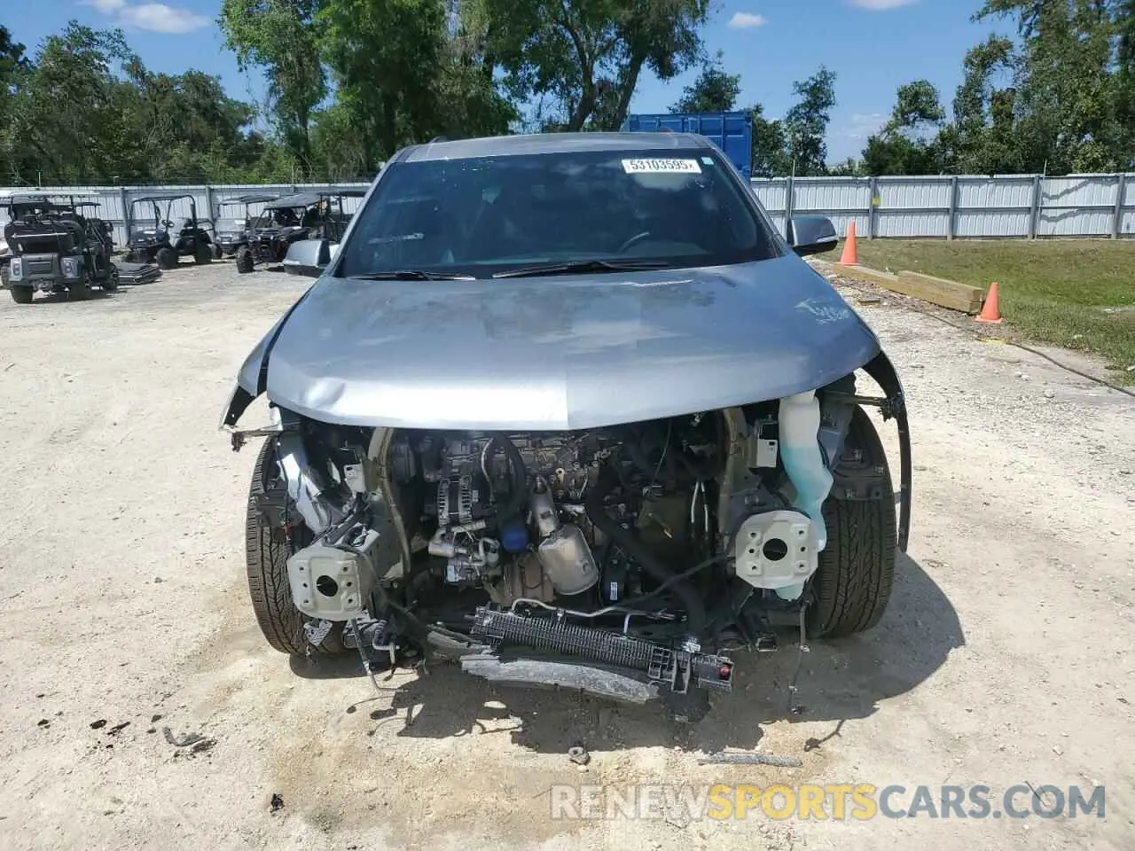 5 Photograph of a damaged car 1GNEVJKW5PJ298636 CHEVROLET TRAVERSE 2023