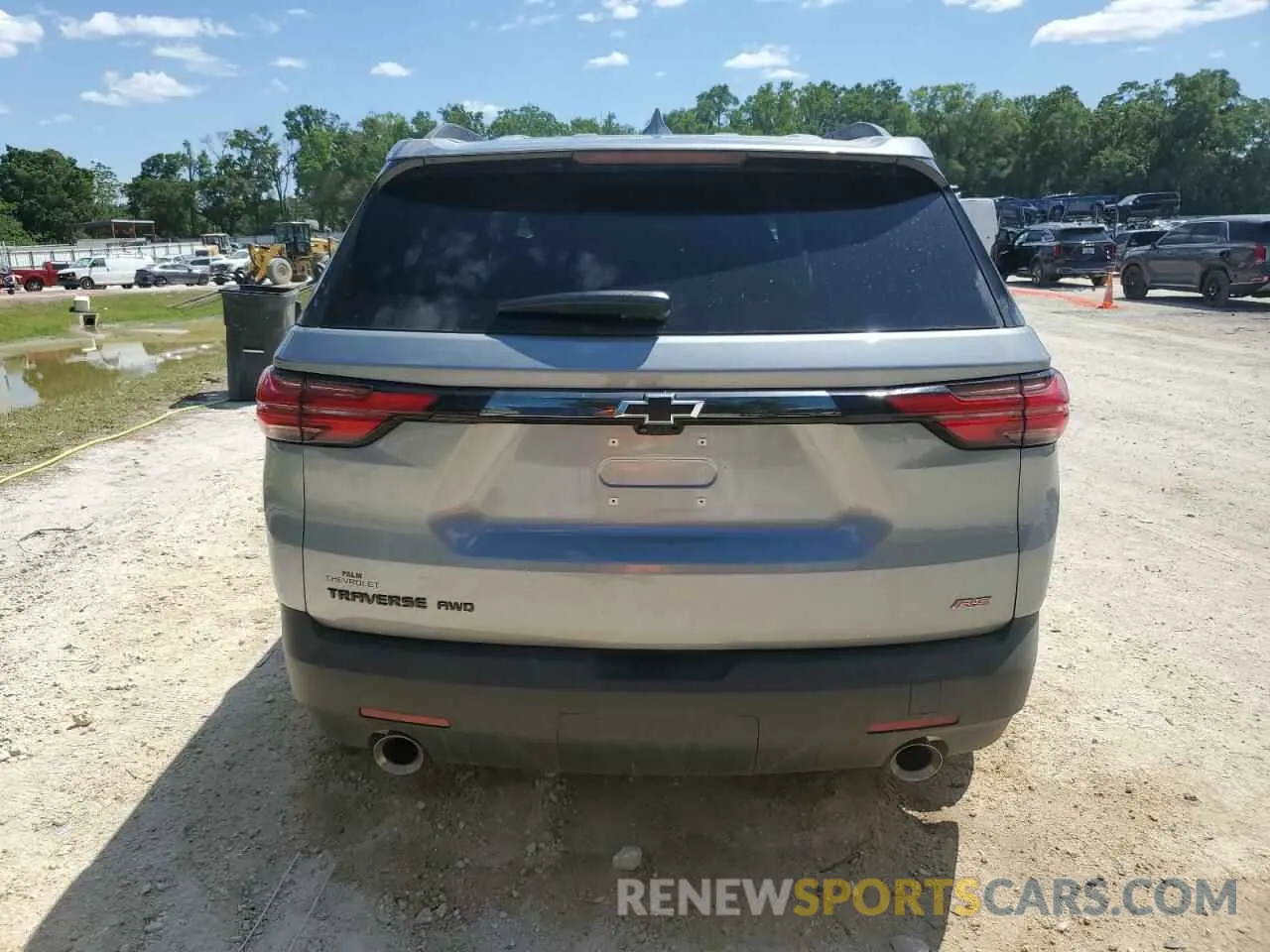 6 Photograph of a damaged car 1GNEVJKW5PJ298636 CHEVROLET TRAVERSE 2023