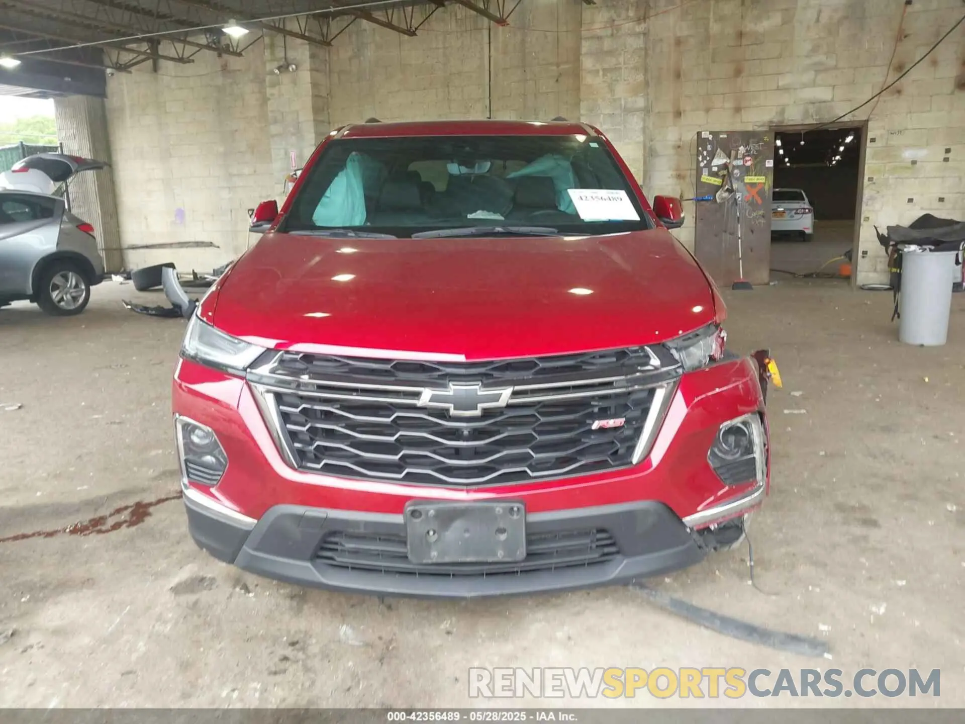 13 Photograph of a damaged car 1GNEVJKW6PJ117933 CHEVROLET TRAVERSE 2023