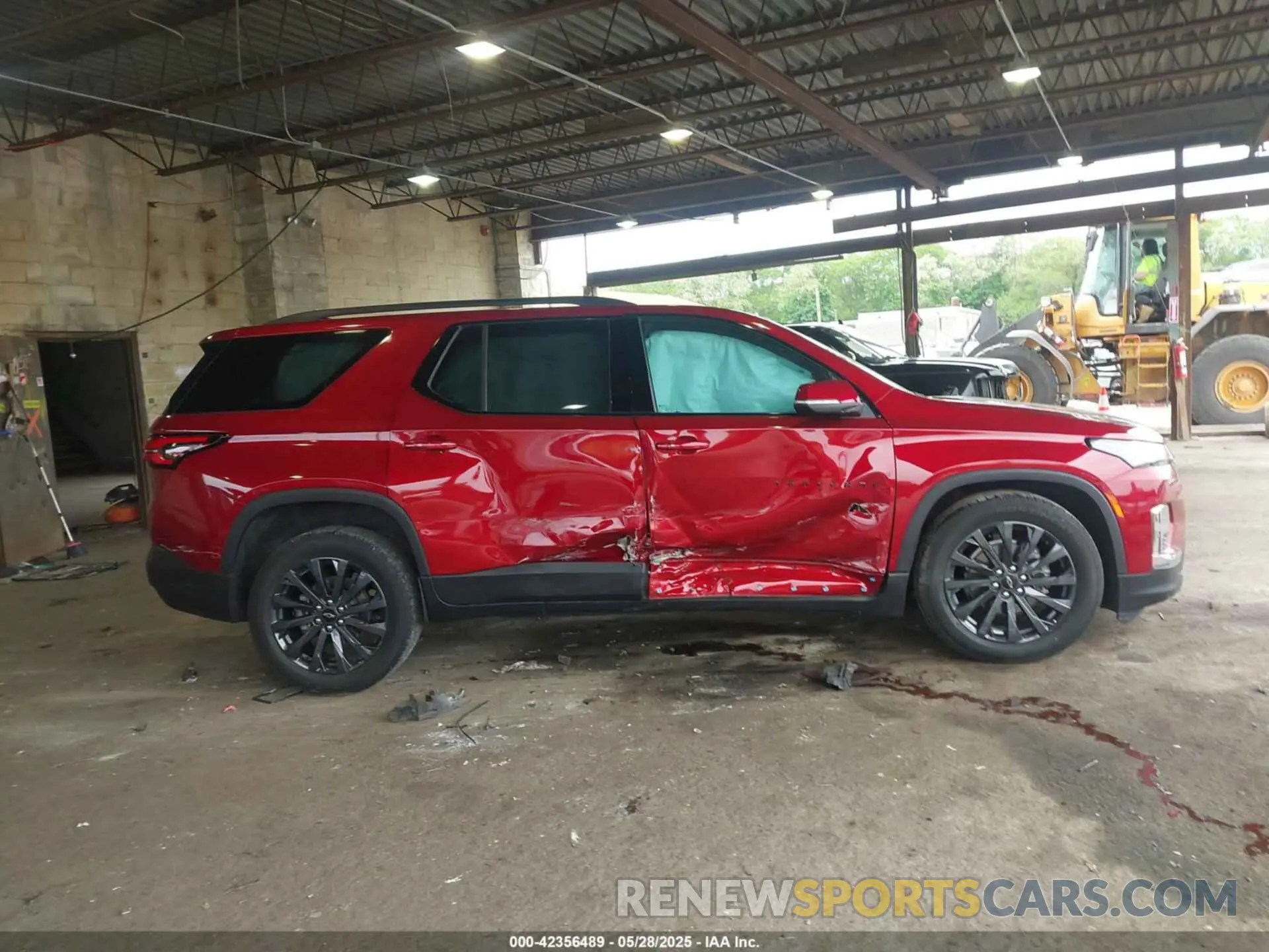 14 Photograph of a damaged car 1GNEVJKW6PJ117933 CHEVROLET TRAVERSE 2023
