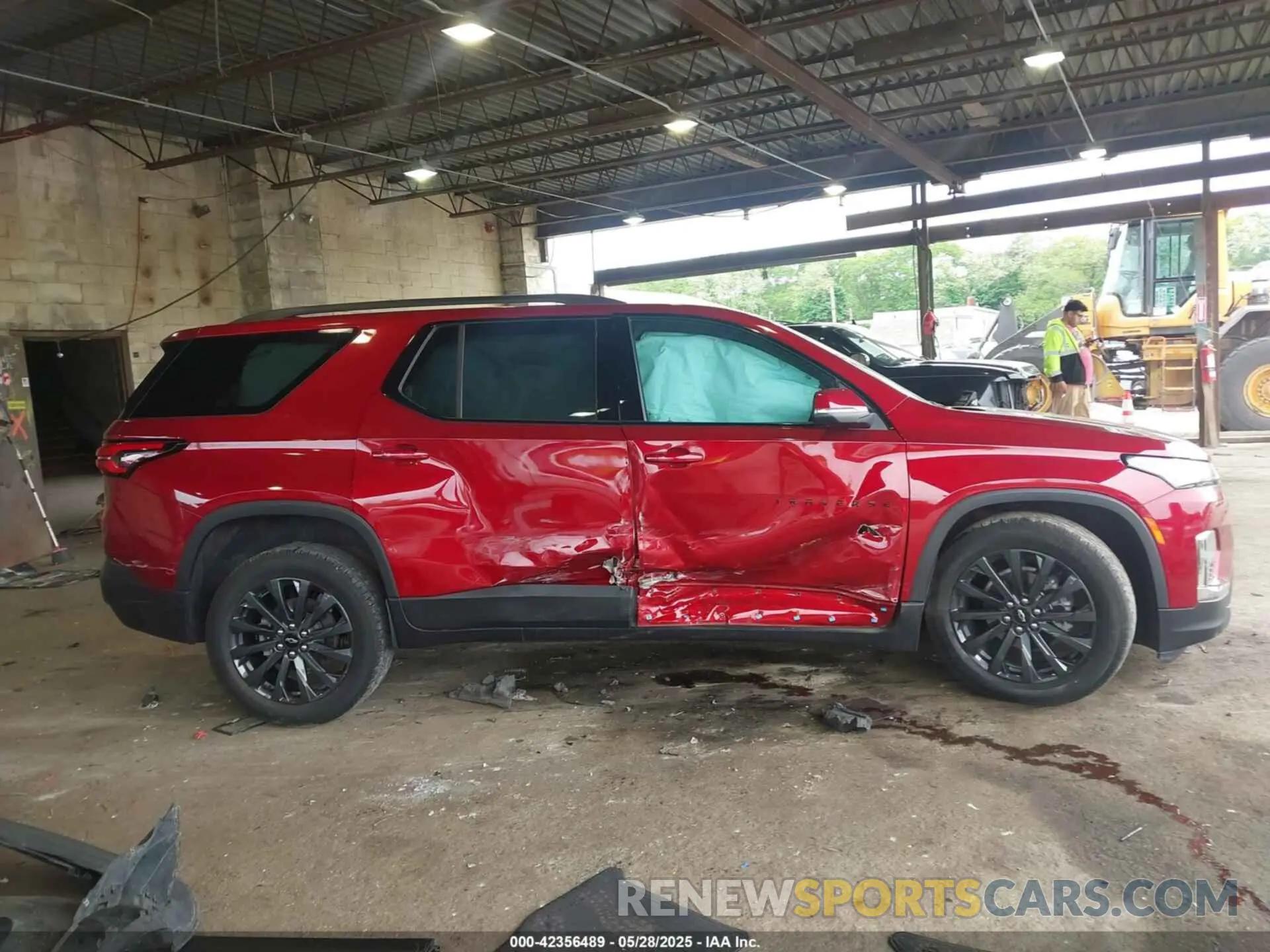 6 Photograph of a damaged car 1GNEVJKW6PJ117933 CHEVROLET TRAVERSE 2023