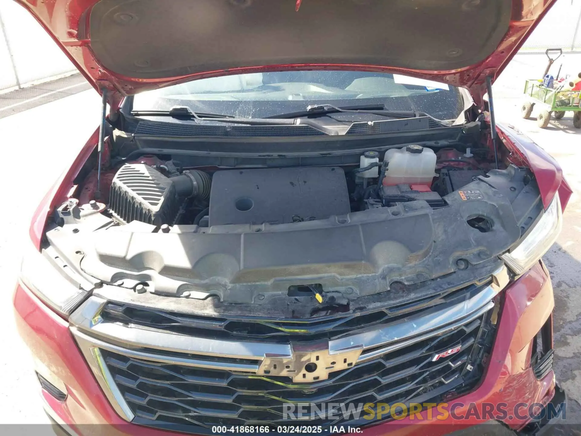 10 Photograph of a damaged car 1GNEVJKW8PJ234669 CHEVROLET TRAVERSE 2023