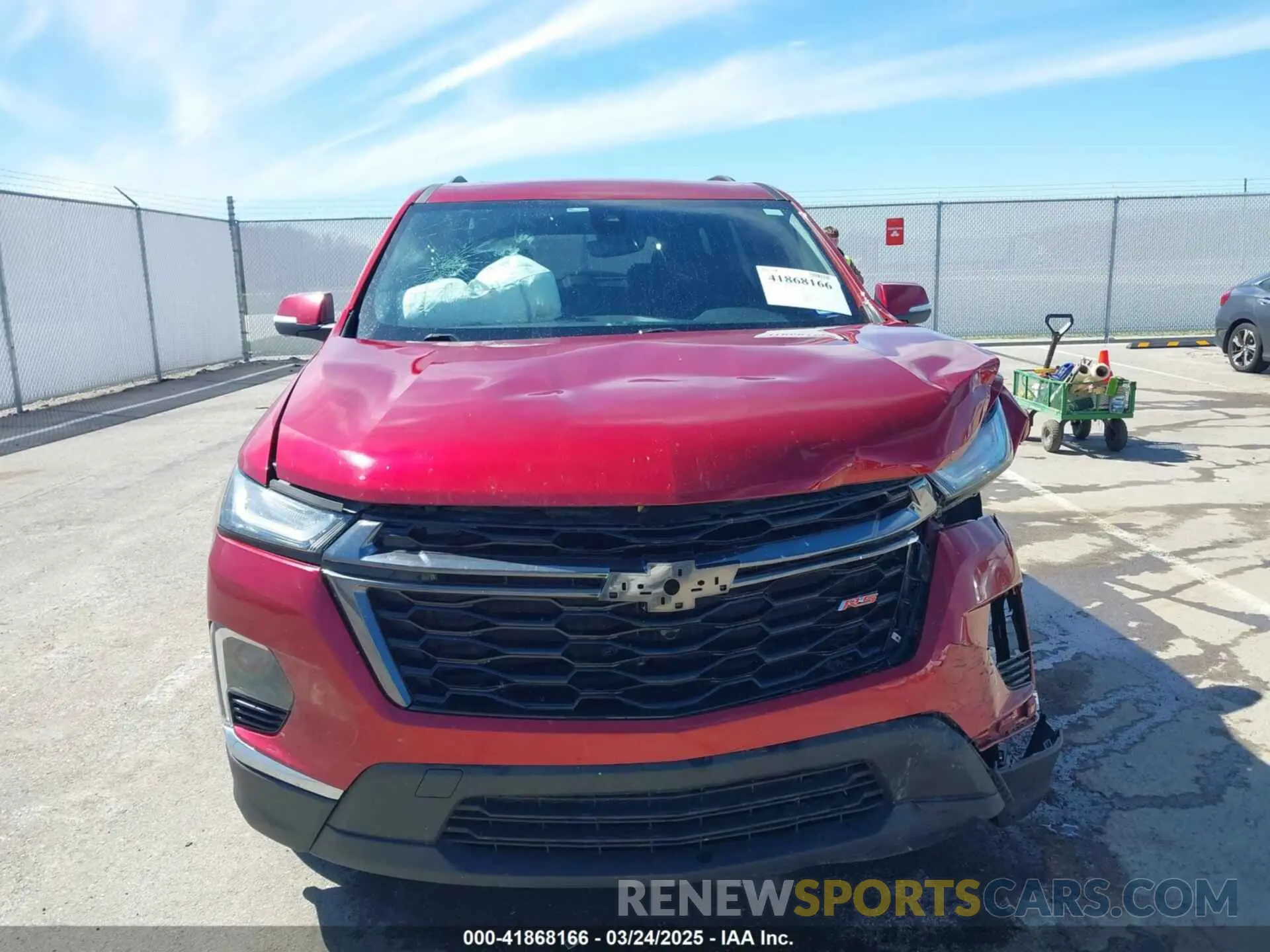 12 Photograph of a damaged car 1GNEVJKW8PJ234669 CHEVROLET TRAVERSE 2023