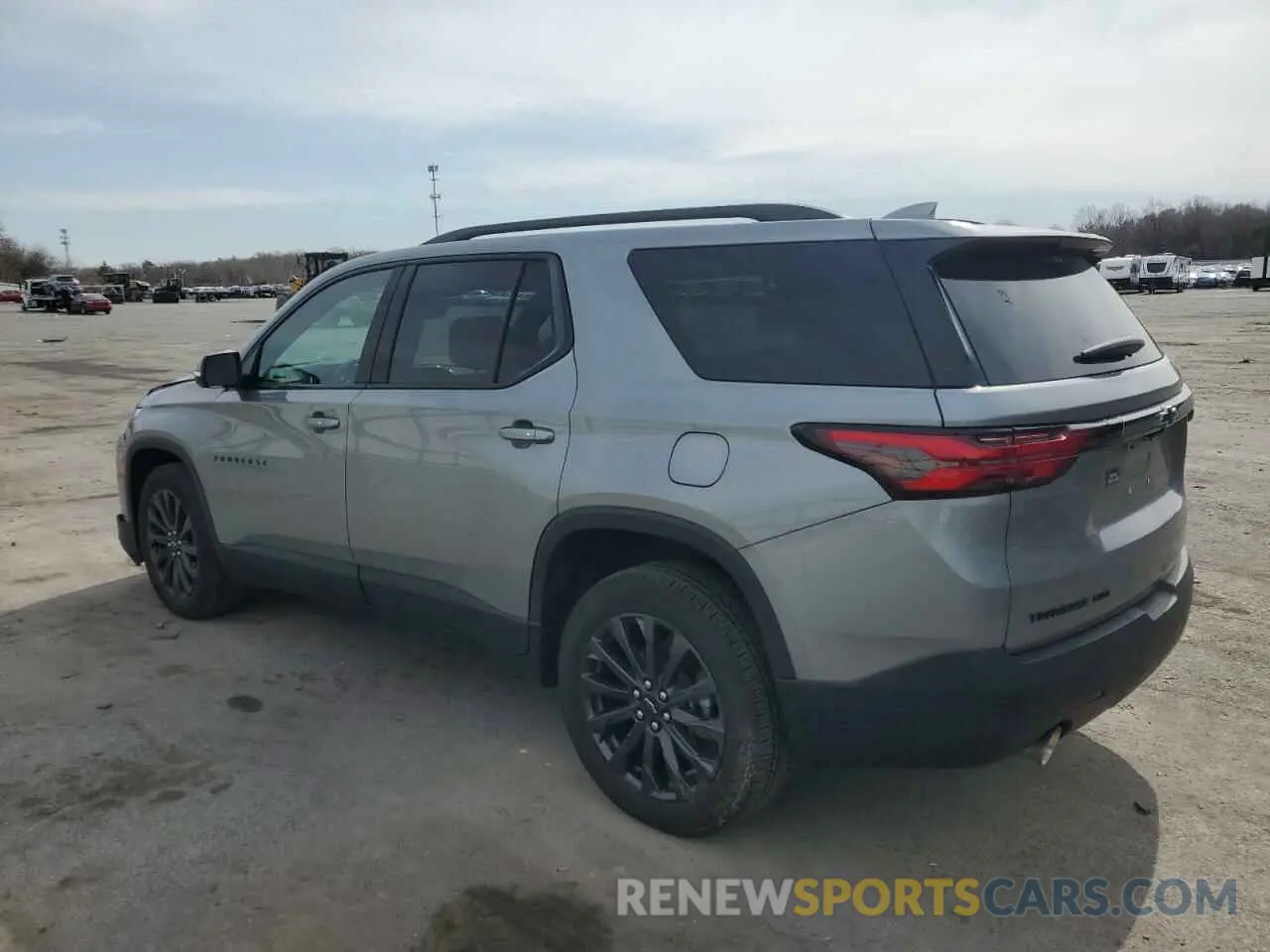 2 Photograph of a damaged car 1GNEVJKW8PJ334240 CHEVROLET TRAVERSE 2023