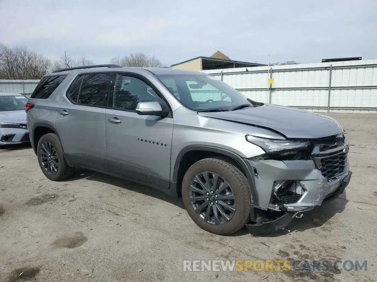 4 Photograph of a damaged car 1GNEVJKW8PJ334240 CHEVROLET TRAVERSE 2023