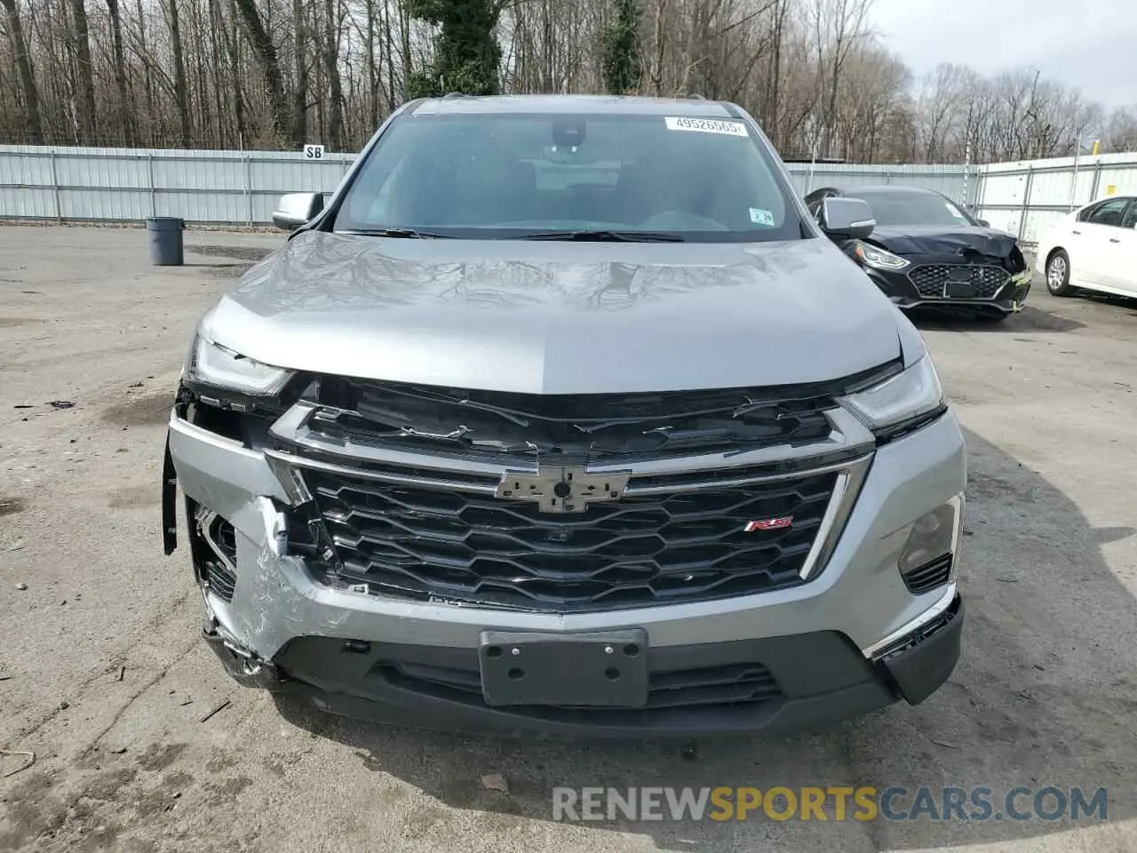 5 Photograph of a damaged car 1GNEVJKW8PJ334240 CHEVROLET TRAVERSE 2023