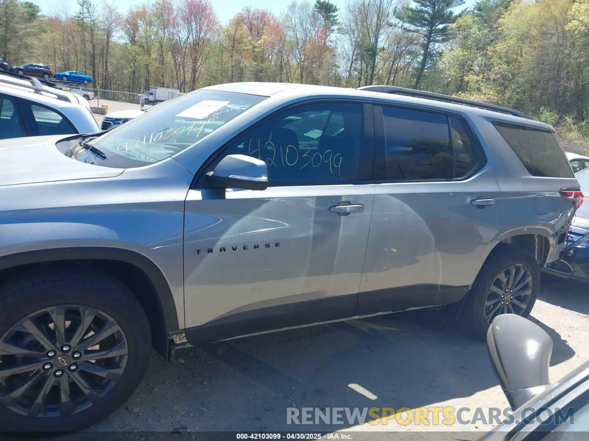 15 Photograph of a damaged car 1GNEVJKWXPJ245883 CHEVROLET TRAVERSE 2023
