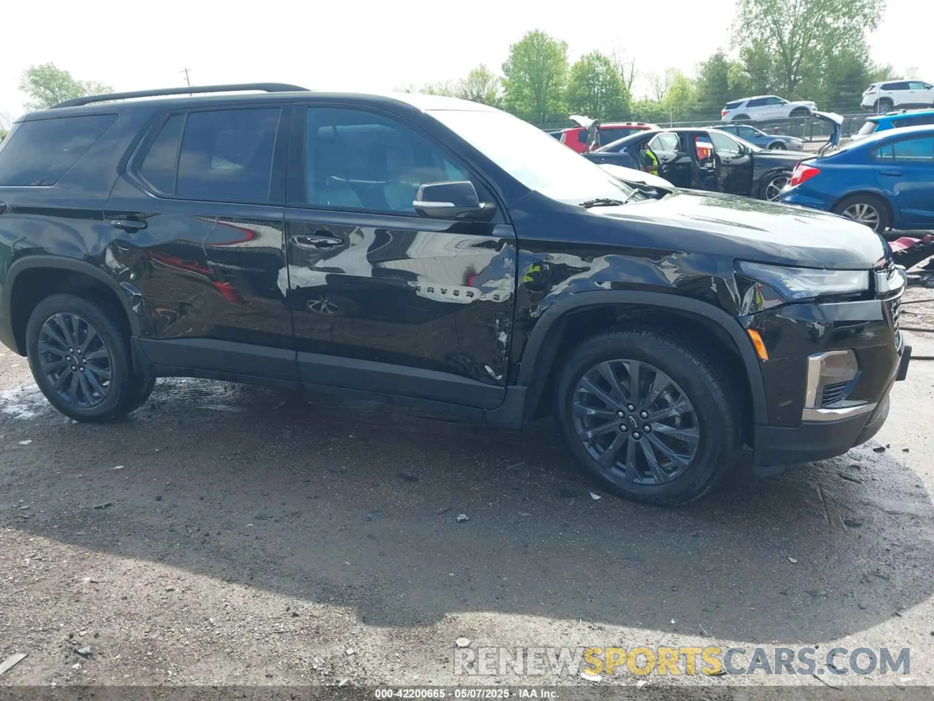 6 Photograph of a damaged car 1GNEVJKWXPJ290497 CHEVROLET TRAVERSE 2023