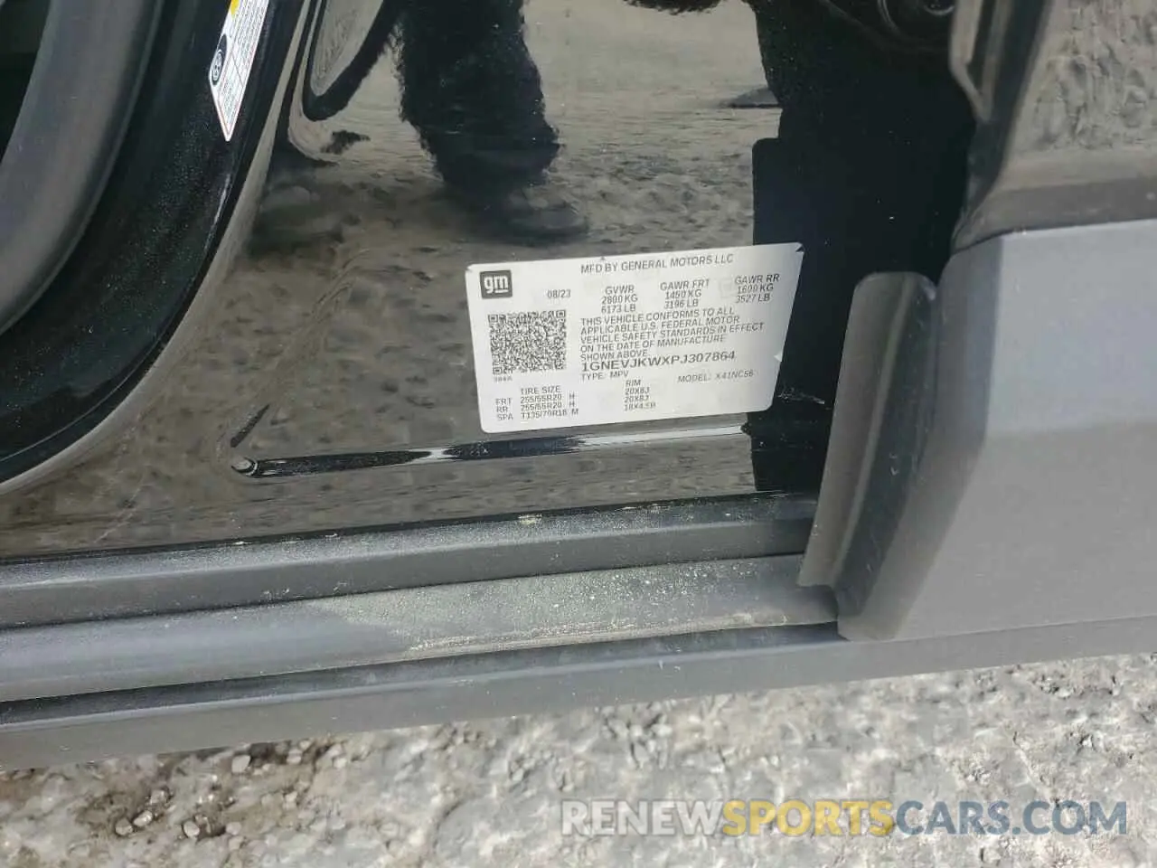 13 Photograph of a damaged car 1GNEVJKWXPJ307864 CHEVROLET TRAVERSE 2023
