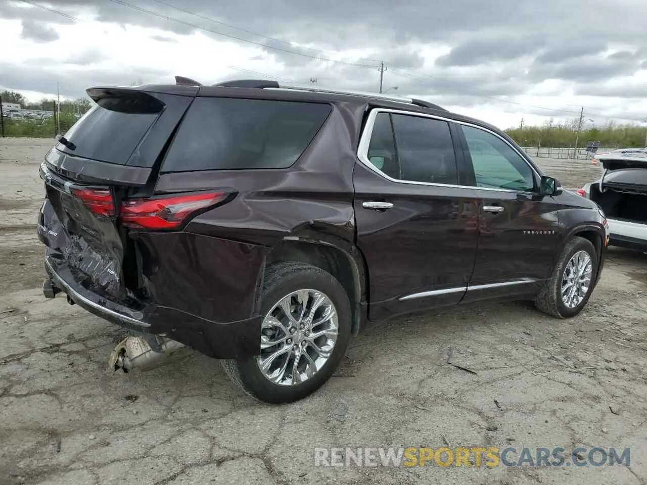 3 Photograph of a damaged car 1GNEVKKW1PJ189211 CHEVROLET TRAVERSE 2023