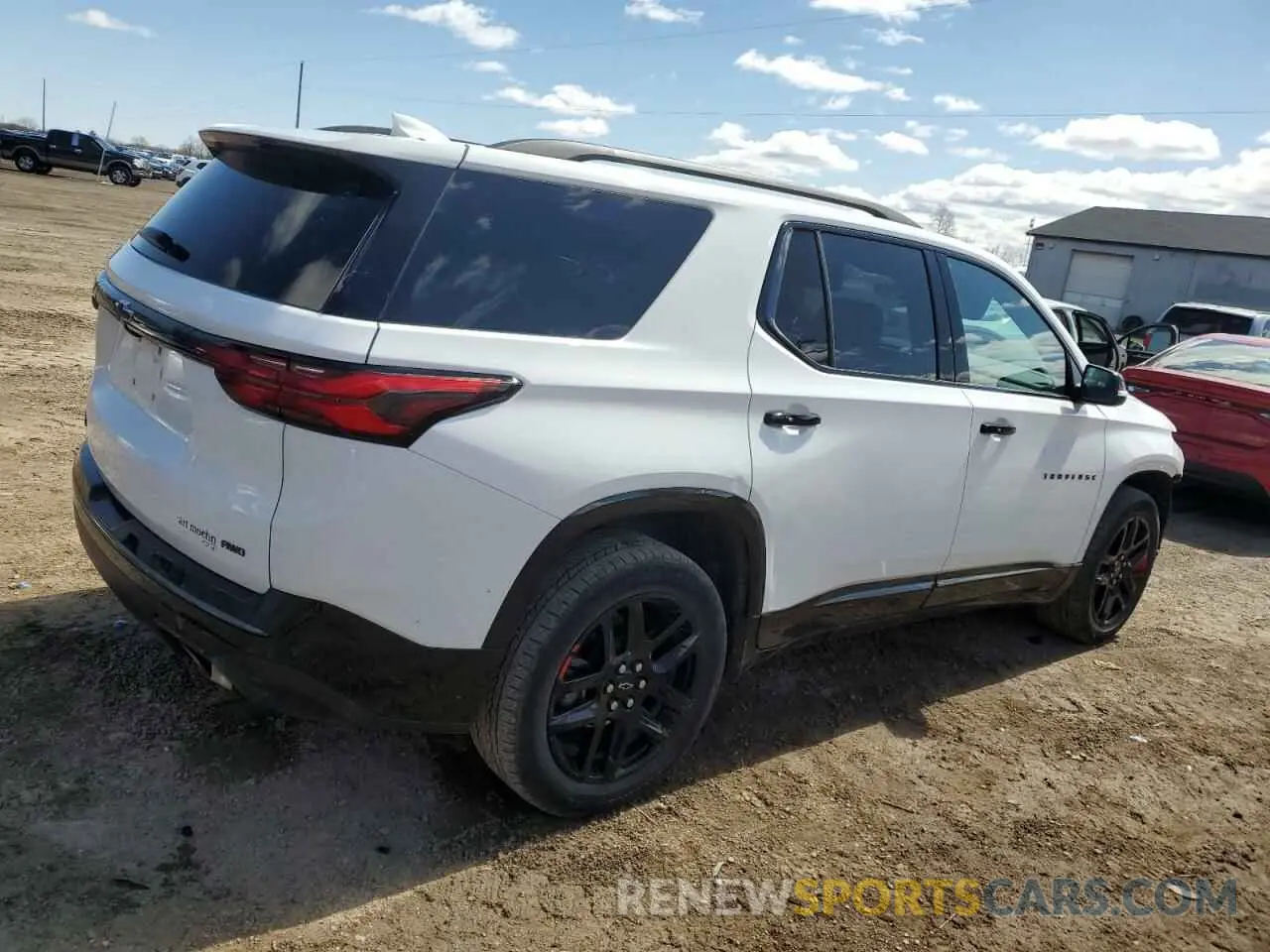 3 Photograph of a damaged car 1GNEVKKW1PJ218917 CHEVROLET TRAVERSE 2023
