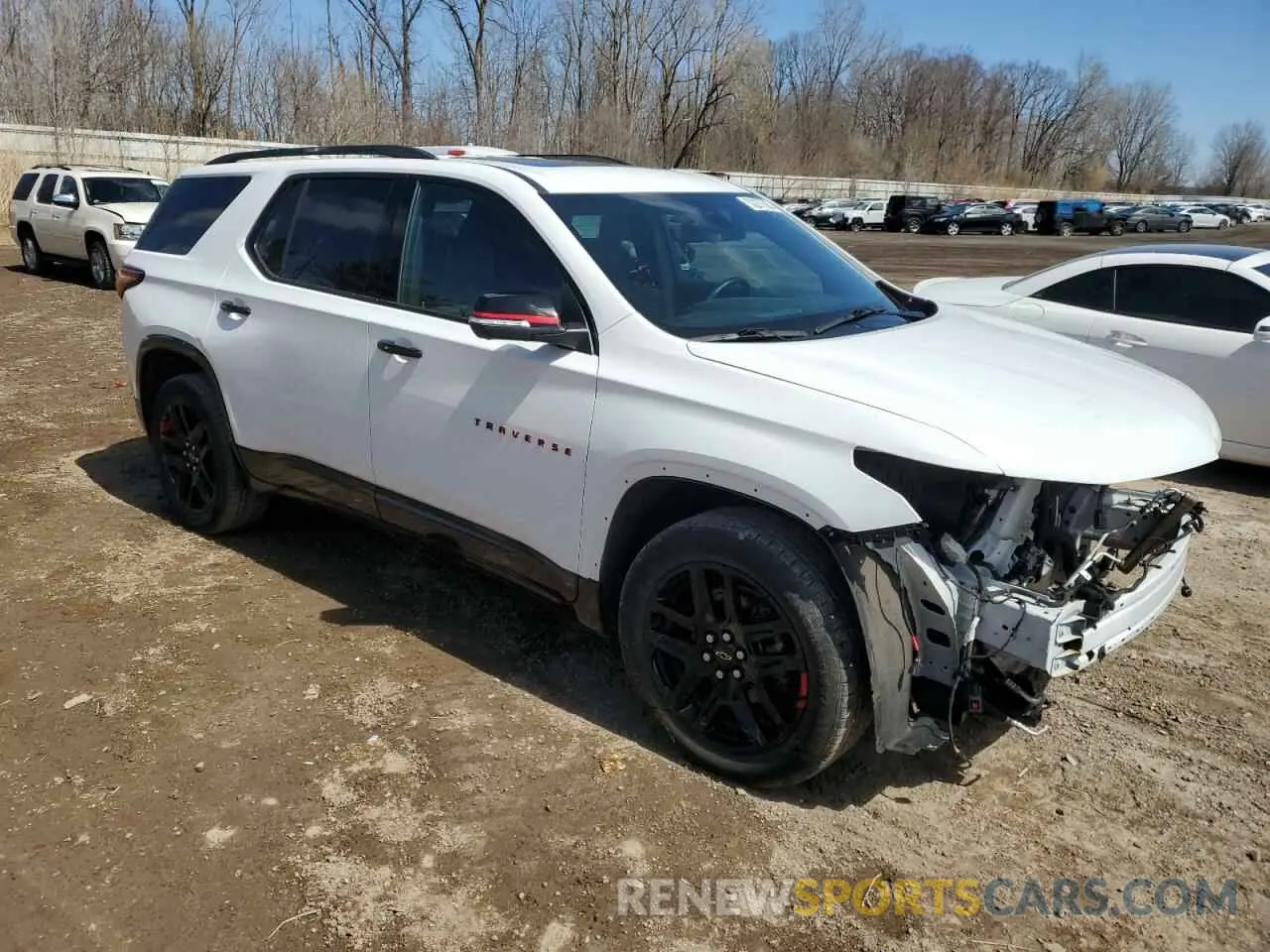4 Photograph of a damaged car 1GNEVKKW1PJ218917 CHEVROLET TRAVERSE 2023