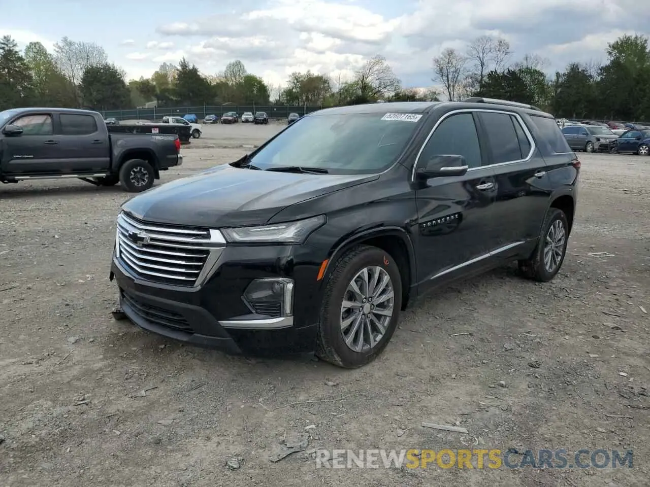 1 Photograph of a damaged car 1GNEVKKW1PJ255479 CHEVROLET TRAVERSE 2023