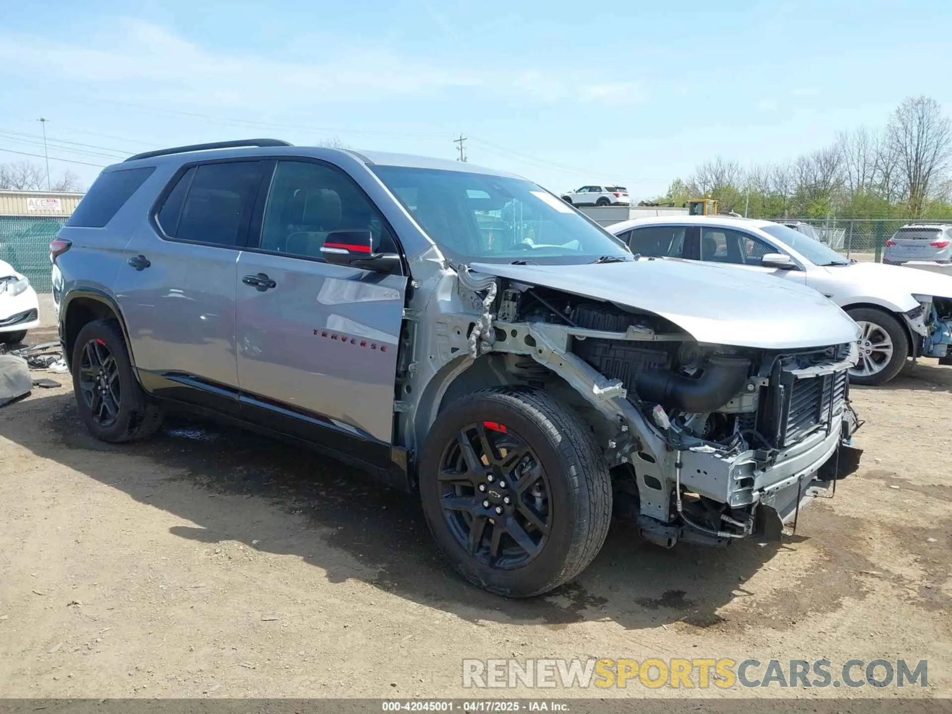 1 Photograph of a damaged car 1GNEVKKW1PJ290023 CHEVROLET TRAVERSE 2023