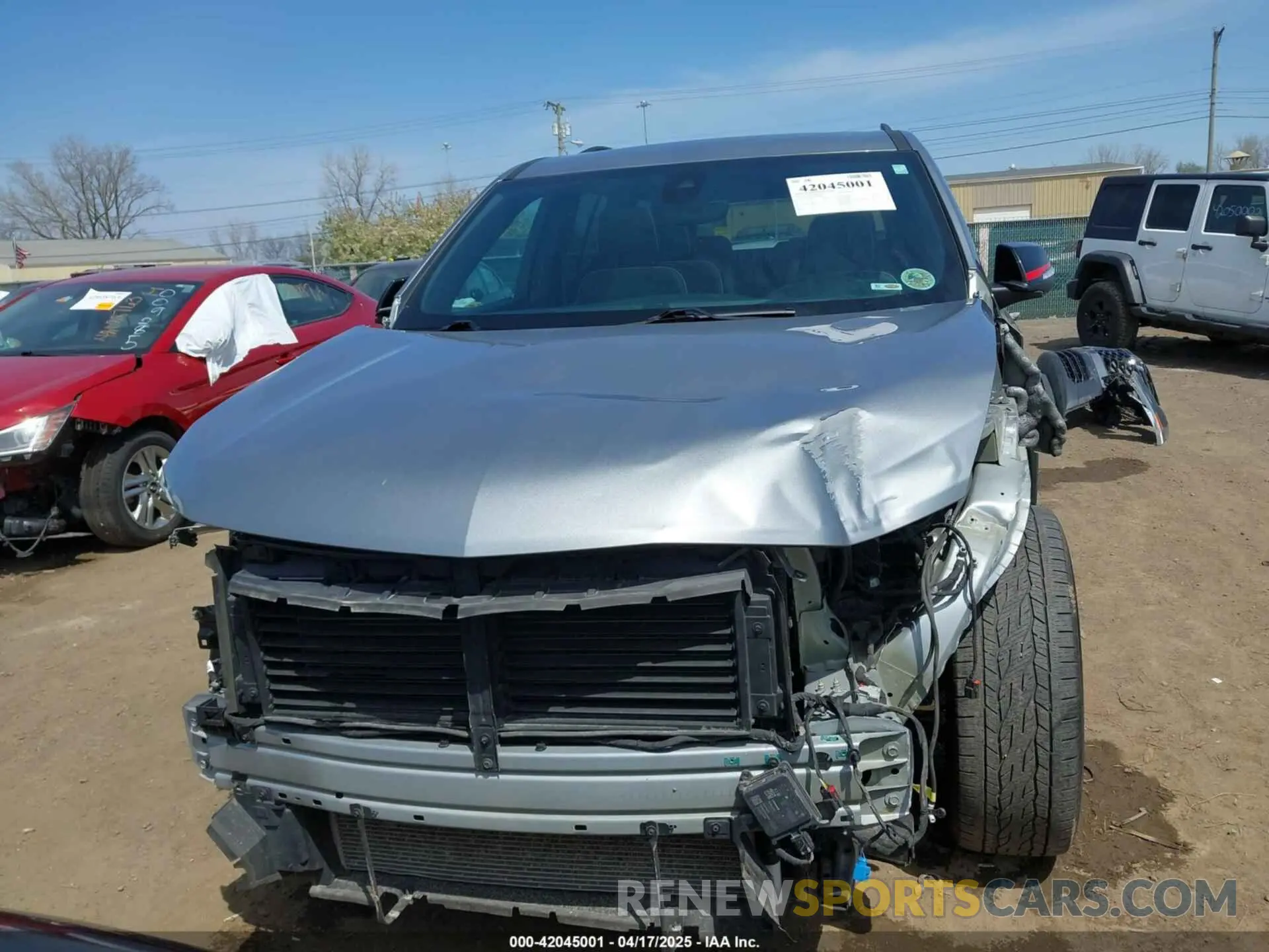 6 Photograph of a damaged car 1GNEVKKW1PJ290023 CHEVROLET TRAVERSE 2023