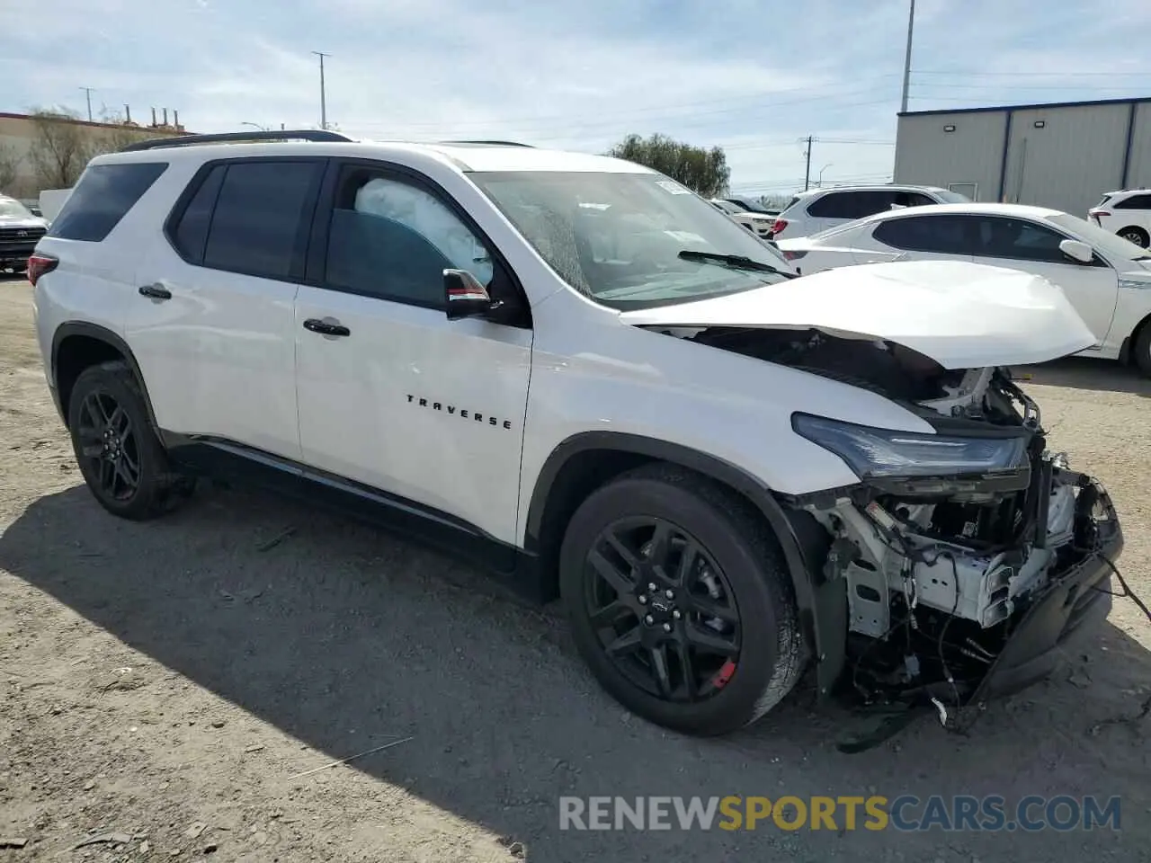 4 Photograph of a damaged car 1GNEVKKW3PJ304729 CHEVROLET TRAVERSE 2023
