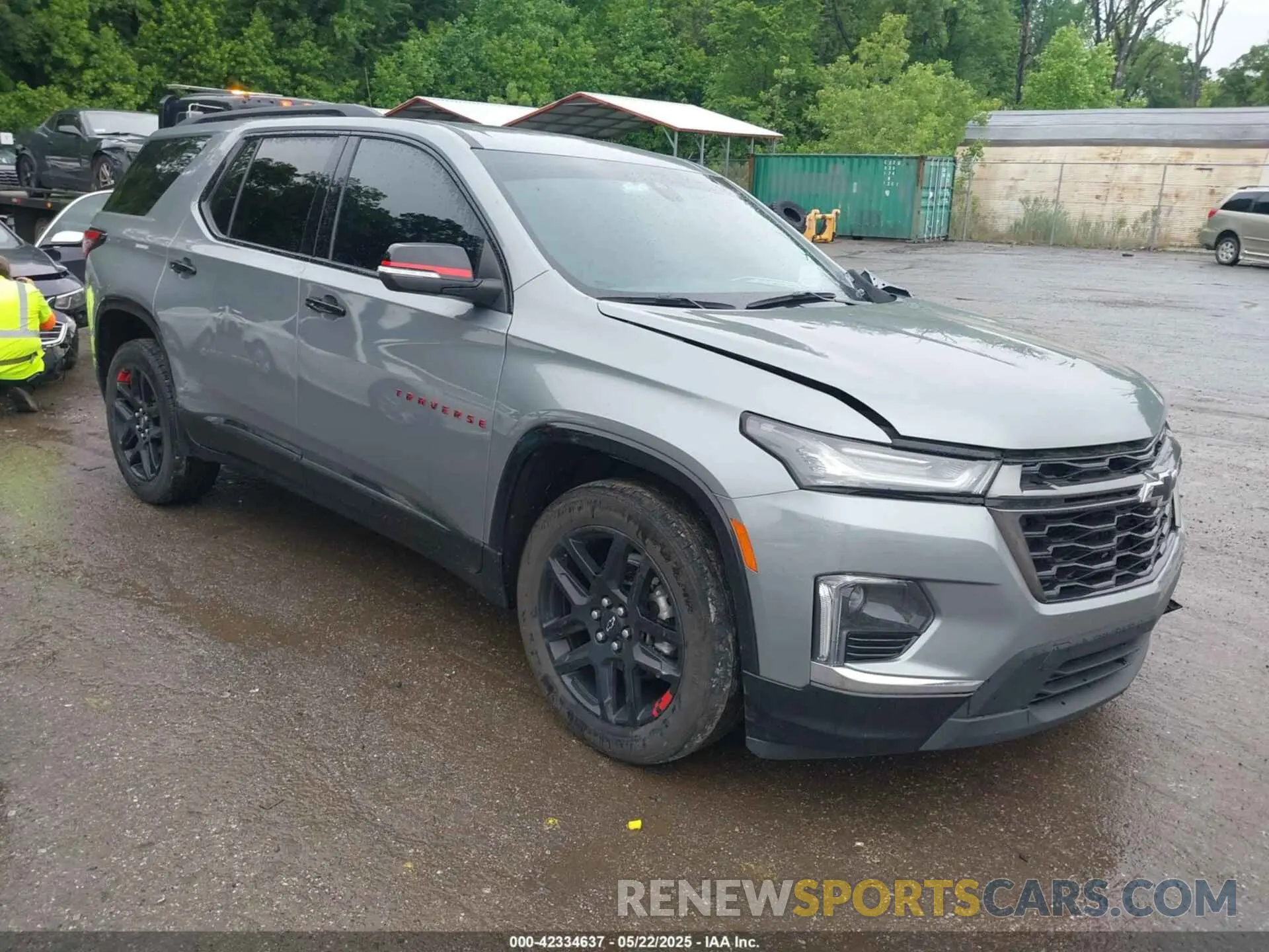1 Photograph of a damaged car 1GNEVKKW5PJ130999 CHEVROLET TRAVERSE 2023