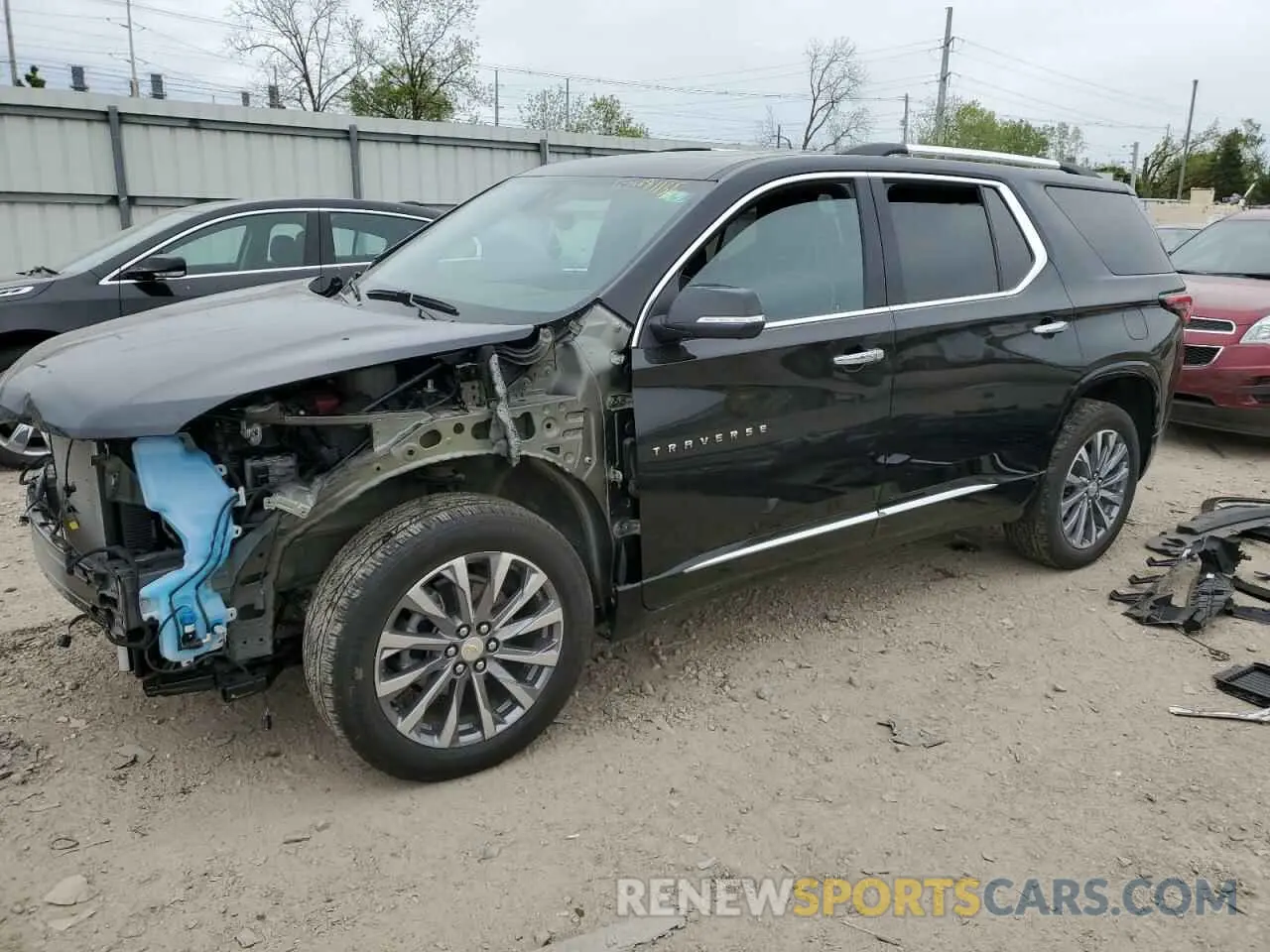 1 Photograph of a damaged car 1GNEVKKW6PJ236300 CHEVROLET TRAVERSE 2023