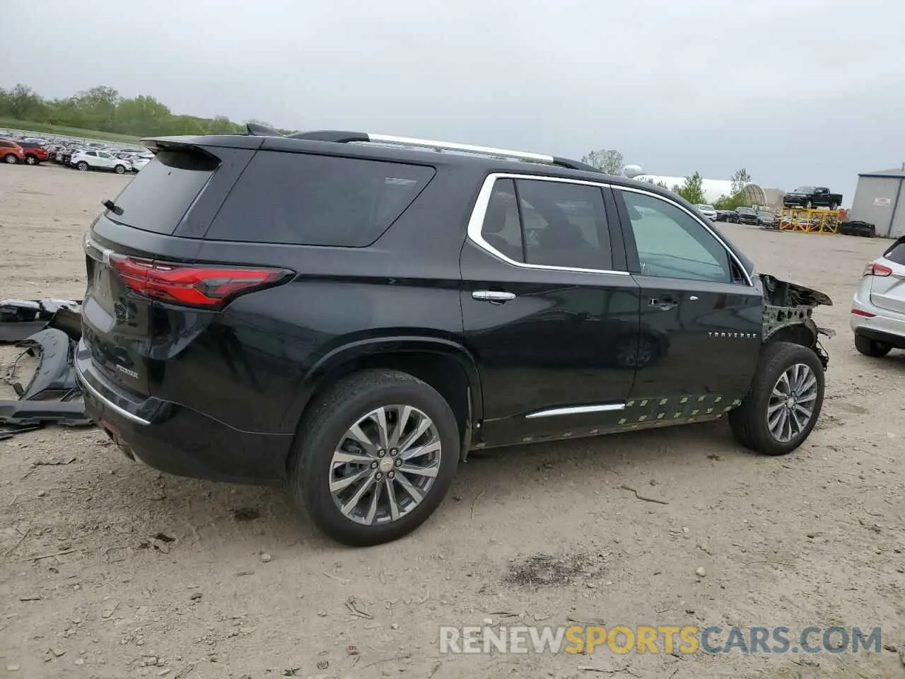 3 Photograph of a damaged car 1GNEVKKW6PJ236300 CHEVROLET TRAVERSE 2023