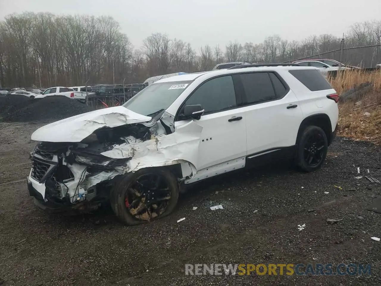 1 Photograph of a damaged car 1GNEVKKW6PJ297100 CHEVROLET TRAVERSE 2023